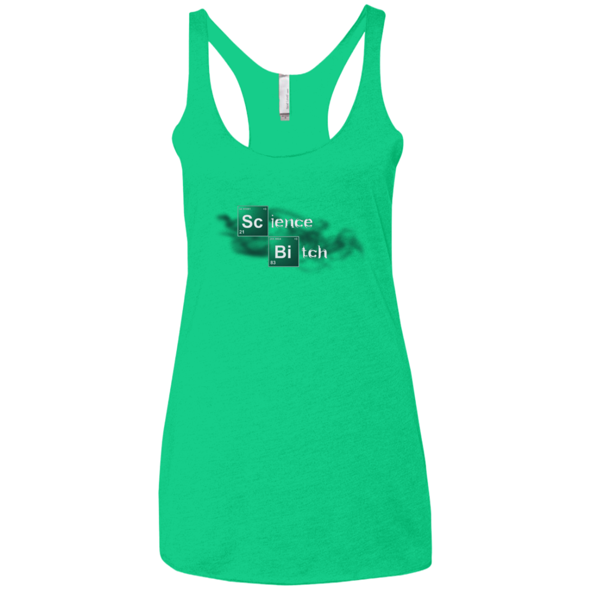 Science Bitch Women's Triblend Racerback Tank