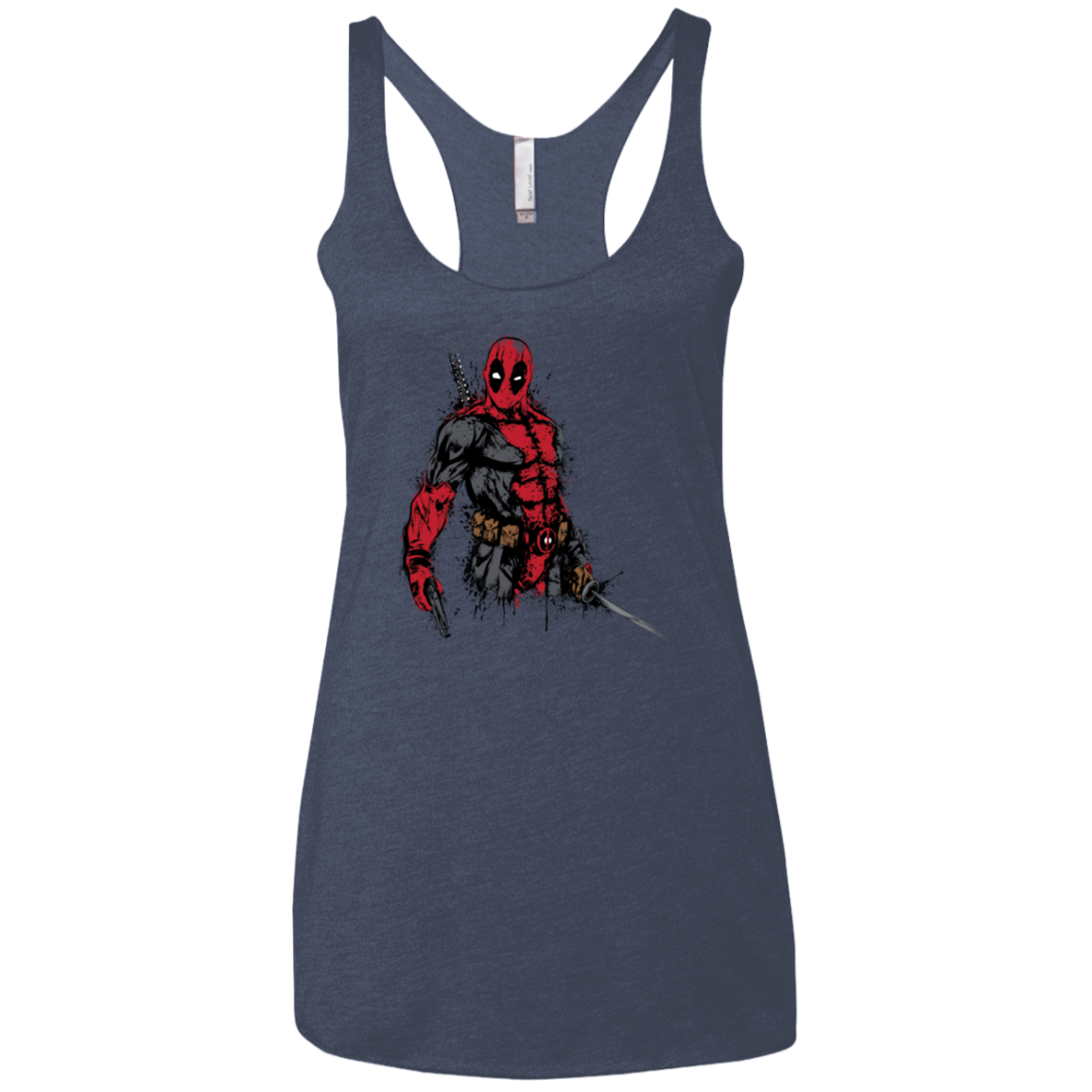 The Merc (2) Women's Triblend Racerback Tank