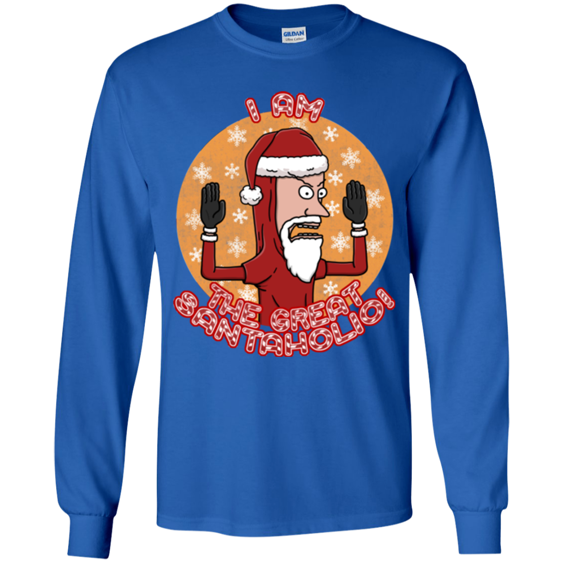 The Great Santaholio Youth Long Sleeve T-Shirt