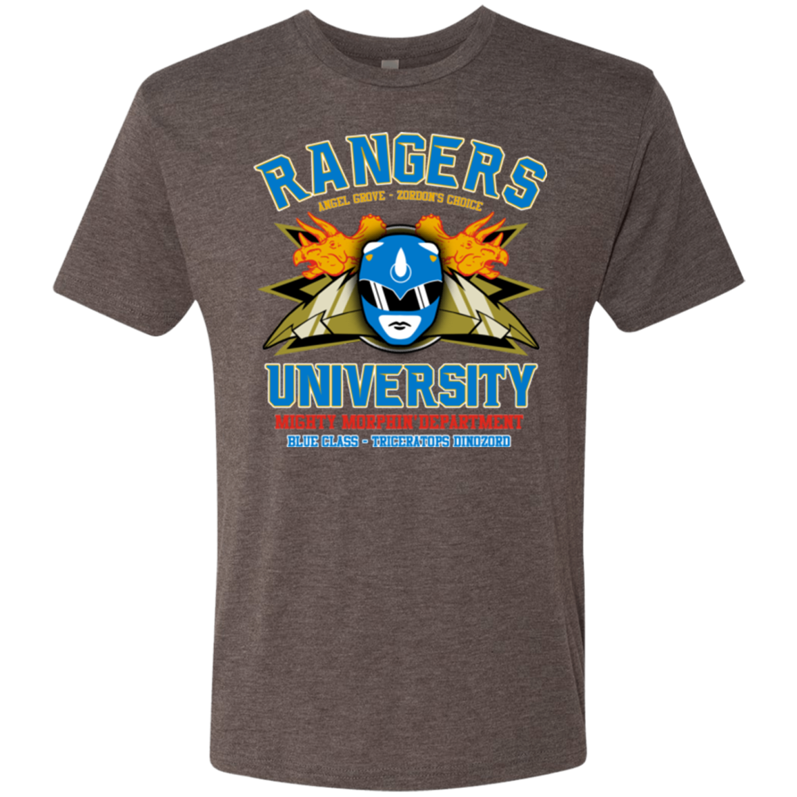 Rangers U Blue Ranger Men's Triblend T-Shirt