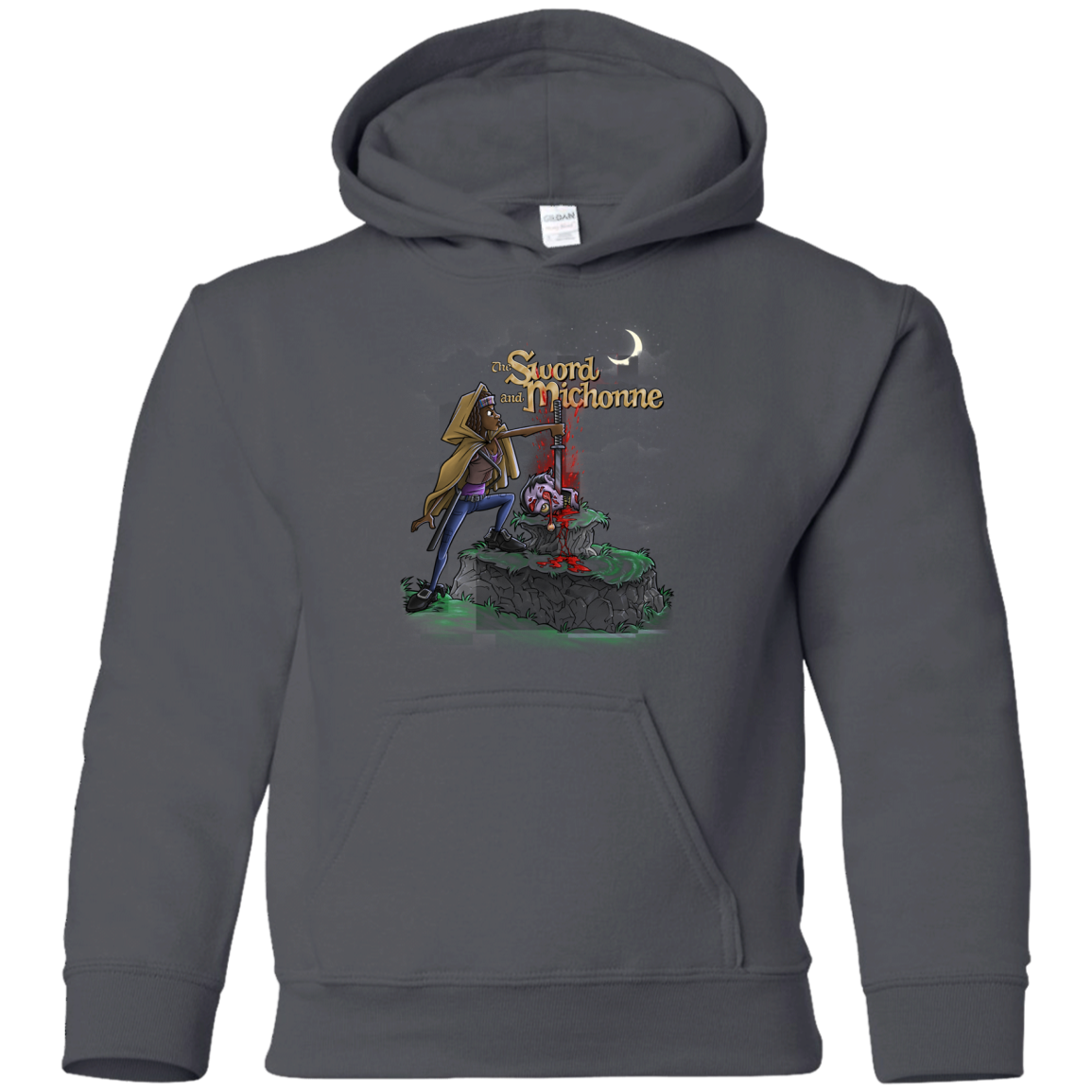 The Sword and Michonne Youth Hoodie