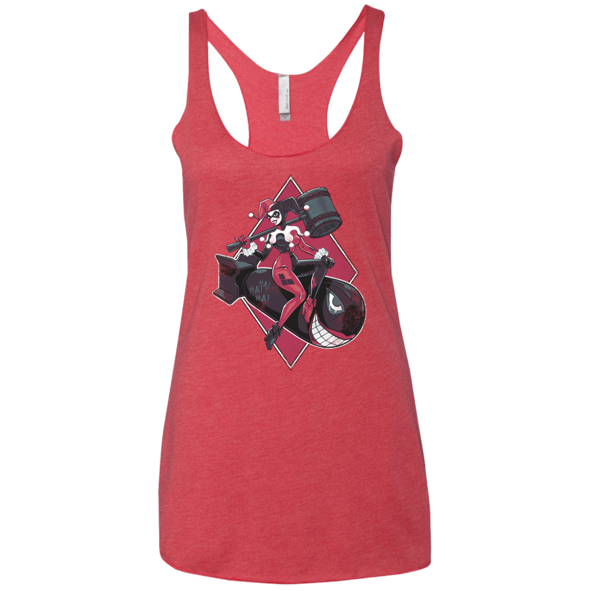 Bombs Away Women's Triblend Racerback Tank