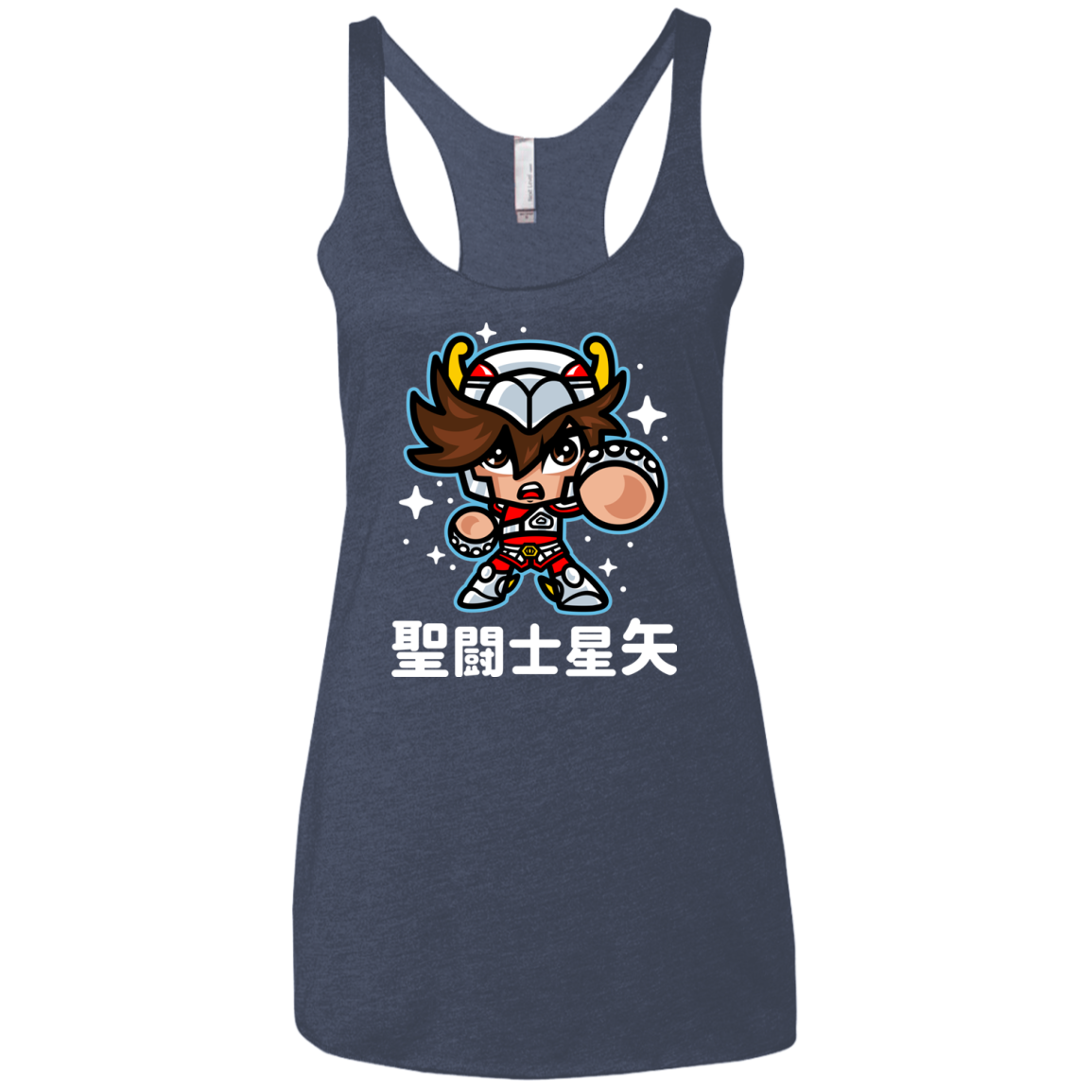 ChibiPegasus Women's Triblend Racerback Tank