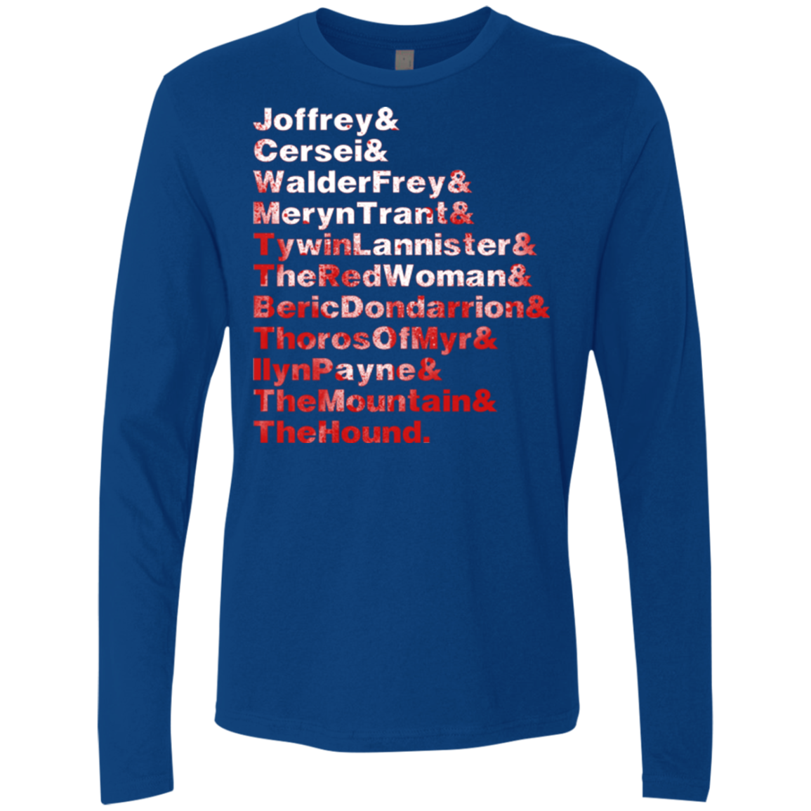 Aryas Kill List Men's Premium Long Sleeve