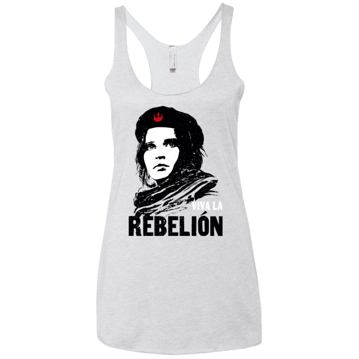 Viva la Rebelion Women's Triblend Racerback Tank
