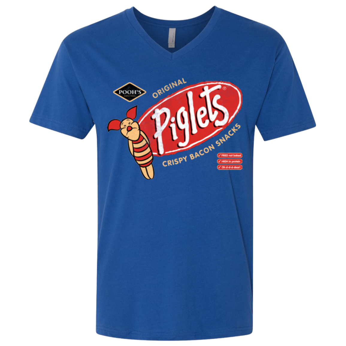 Pigsnacks Men's Premium V-Neck
