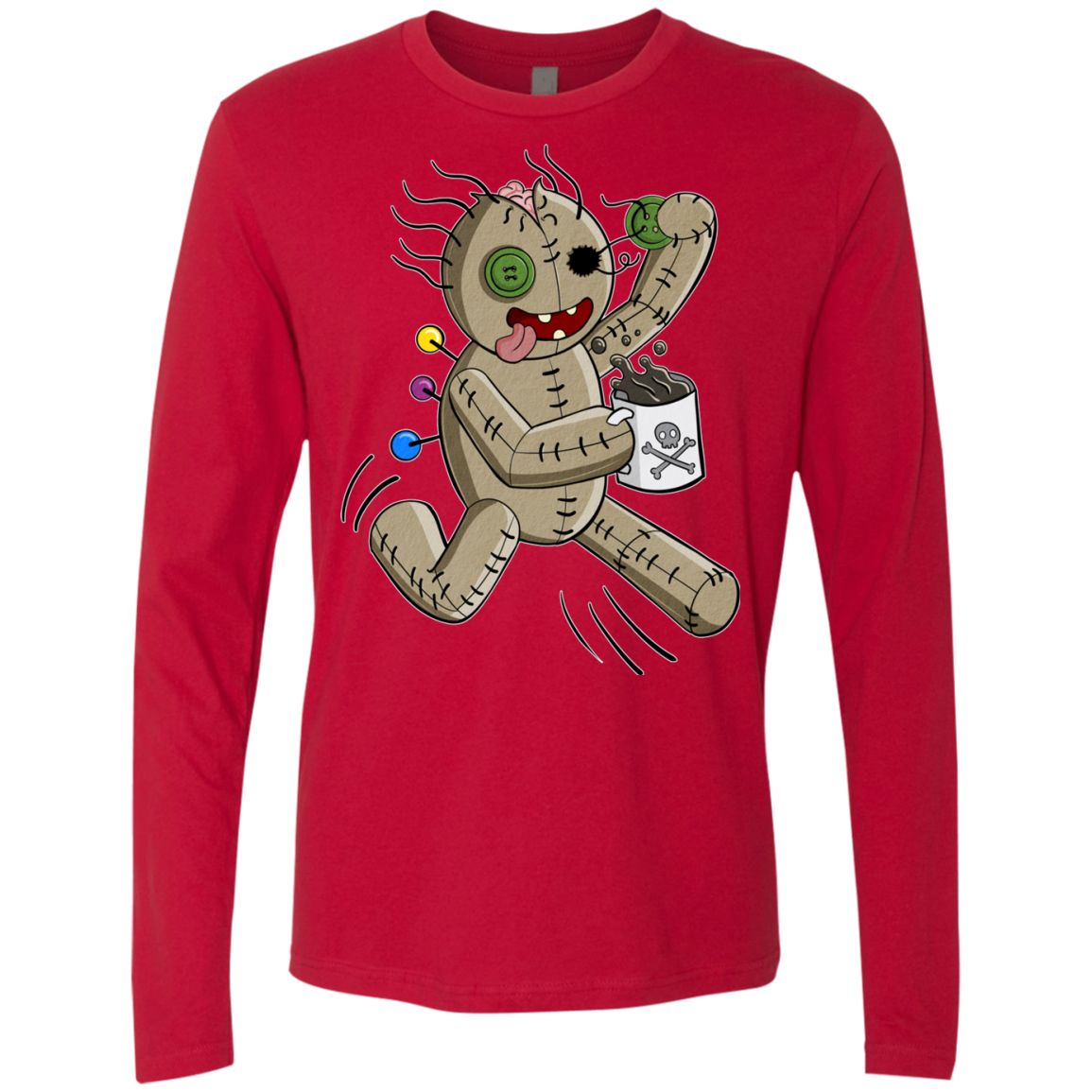 Voodoo Coffee Runner Men's Premium Long Sleeve