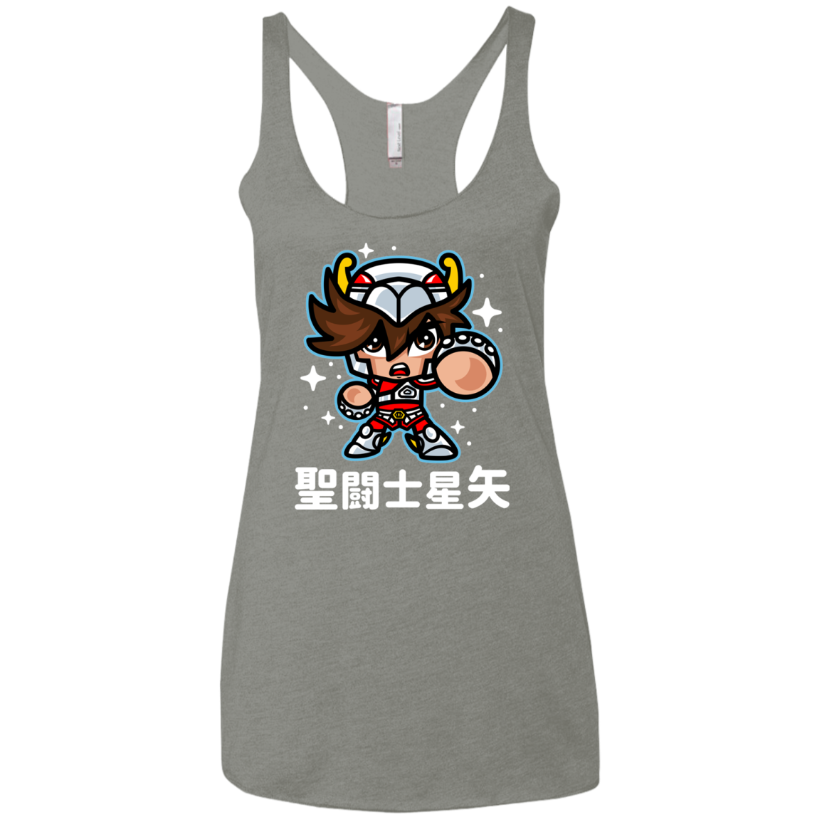 ChibiPegasus Women's Triblend Racerback Tank