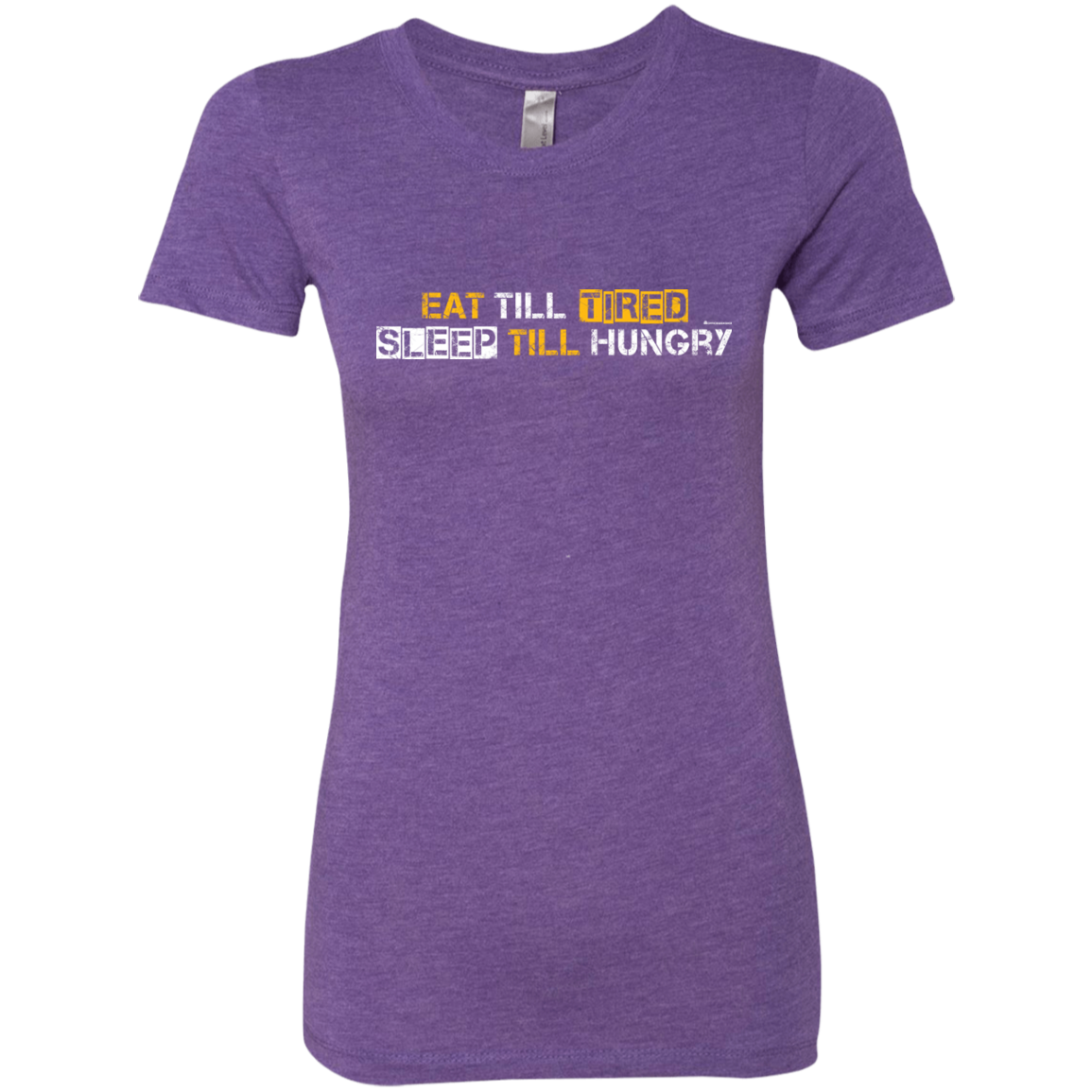 Food Sleep Loop Women's Triblend T-Shirt