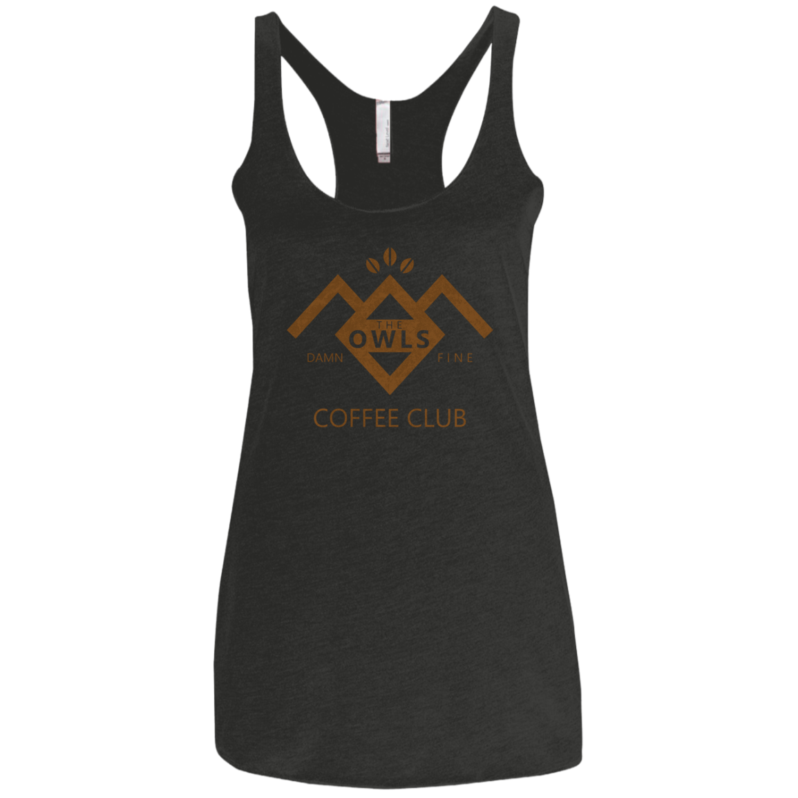 Coffee Club Women's Triblend Racerback Tank