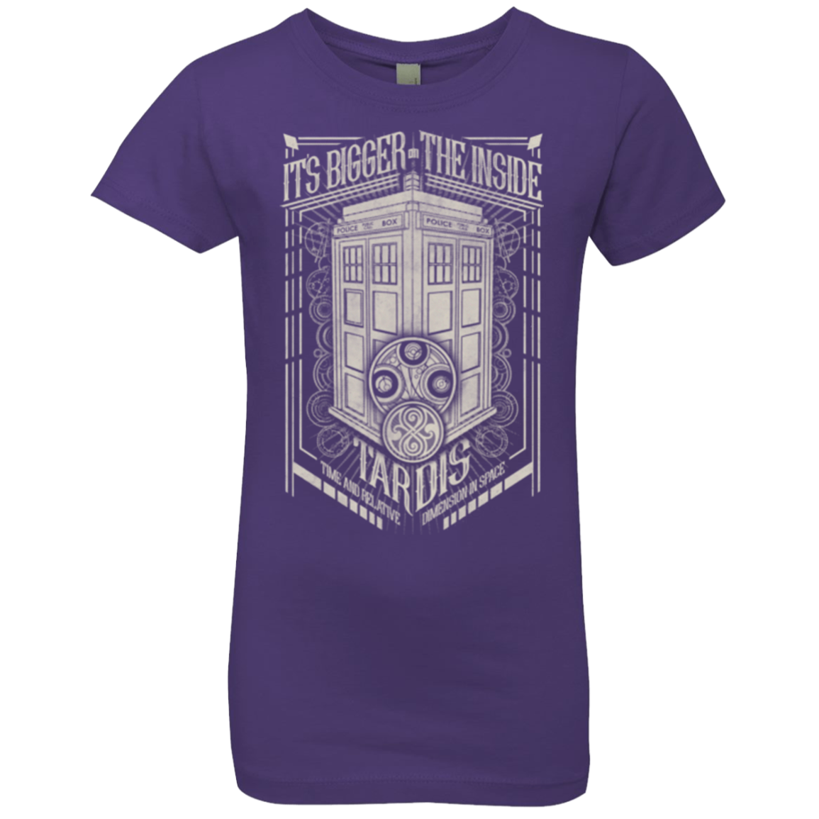 The Vintage Series - It's Bigger on The Inside Girls Premium T-Shirt