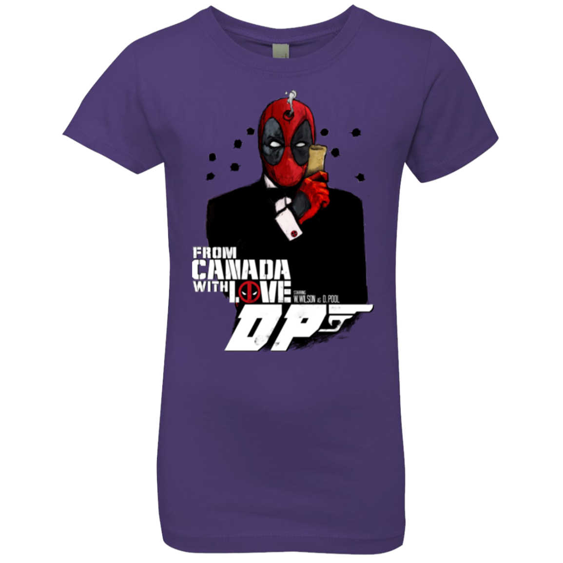 From Canada with Love Girls Premium T-Shirt