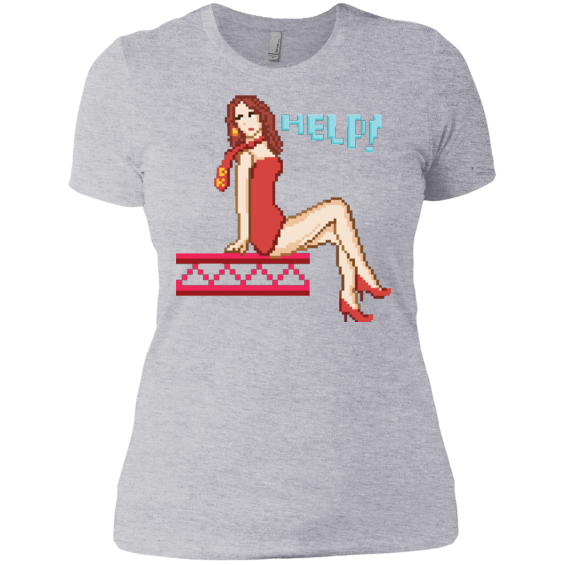 Pixel Pinup Pauline Women's Premium T-Shirt