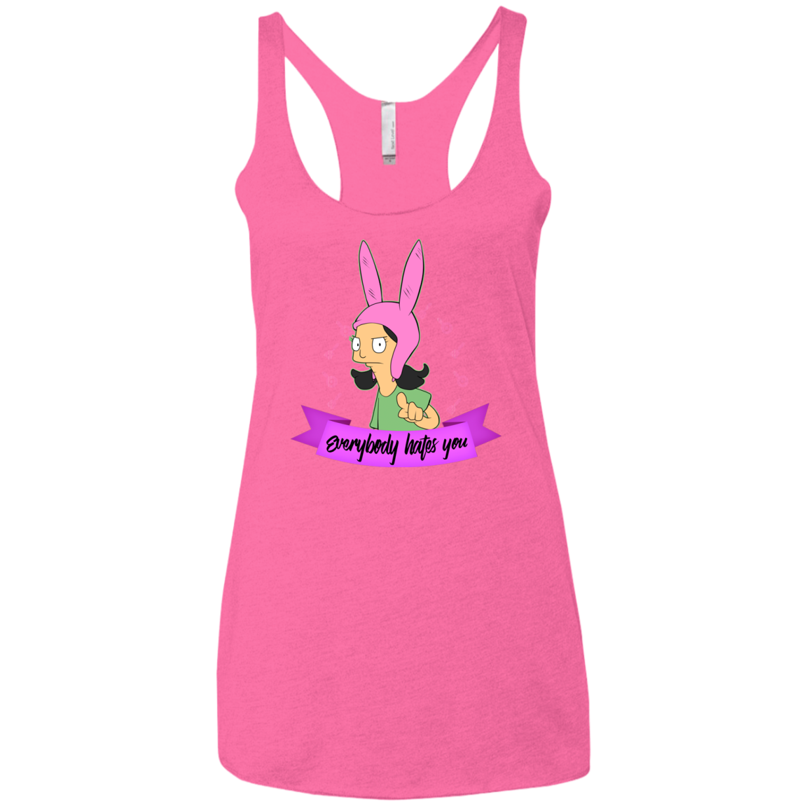 Louise Everybody Women's Triblend Racerback Tank