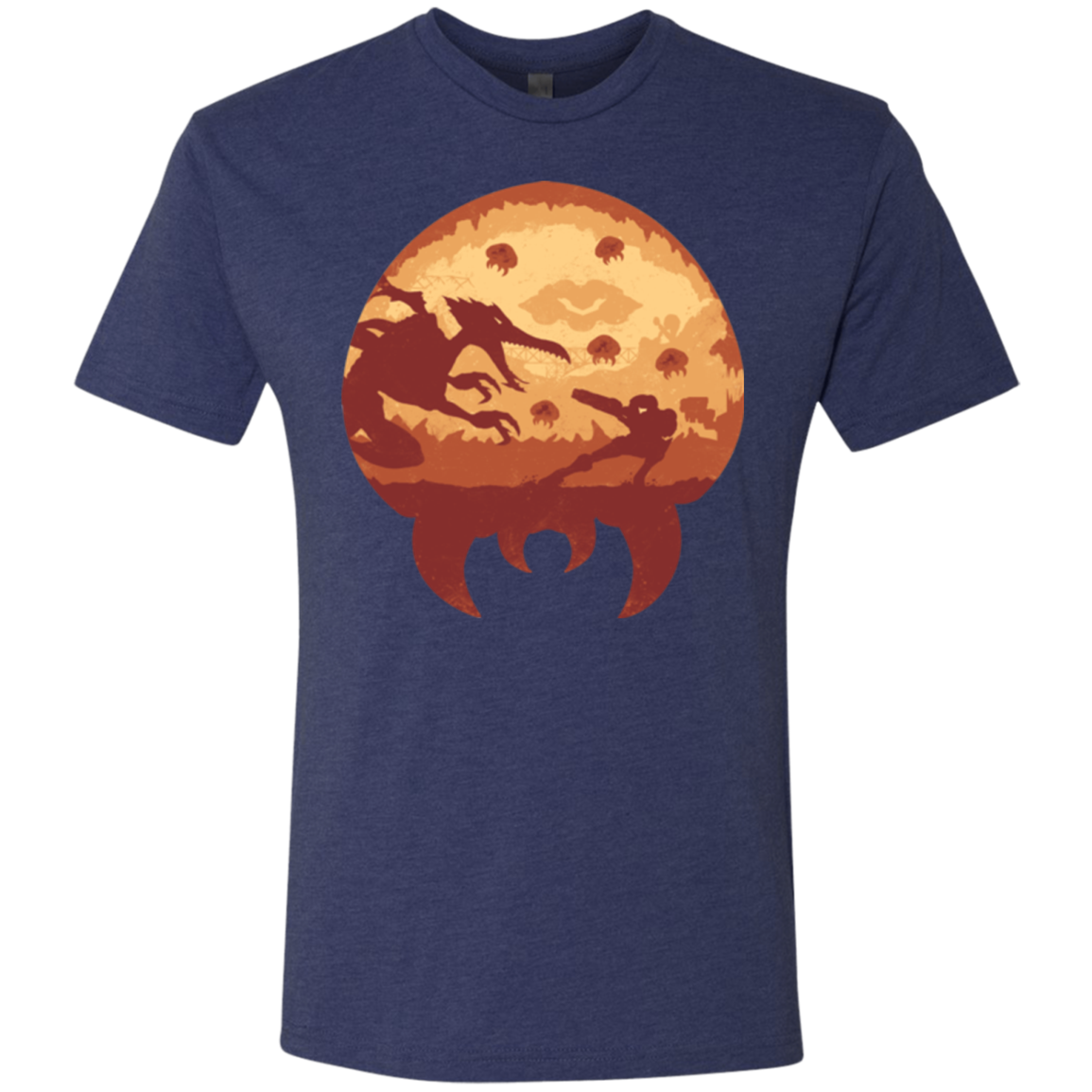 Escape from Zebes Men's Triblend T-Shirt