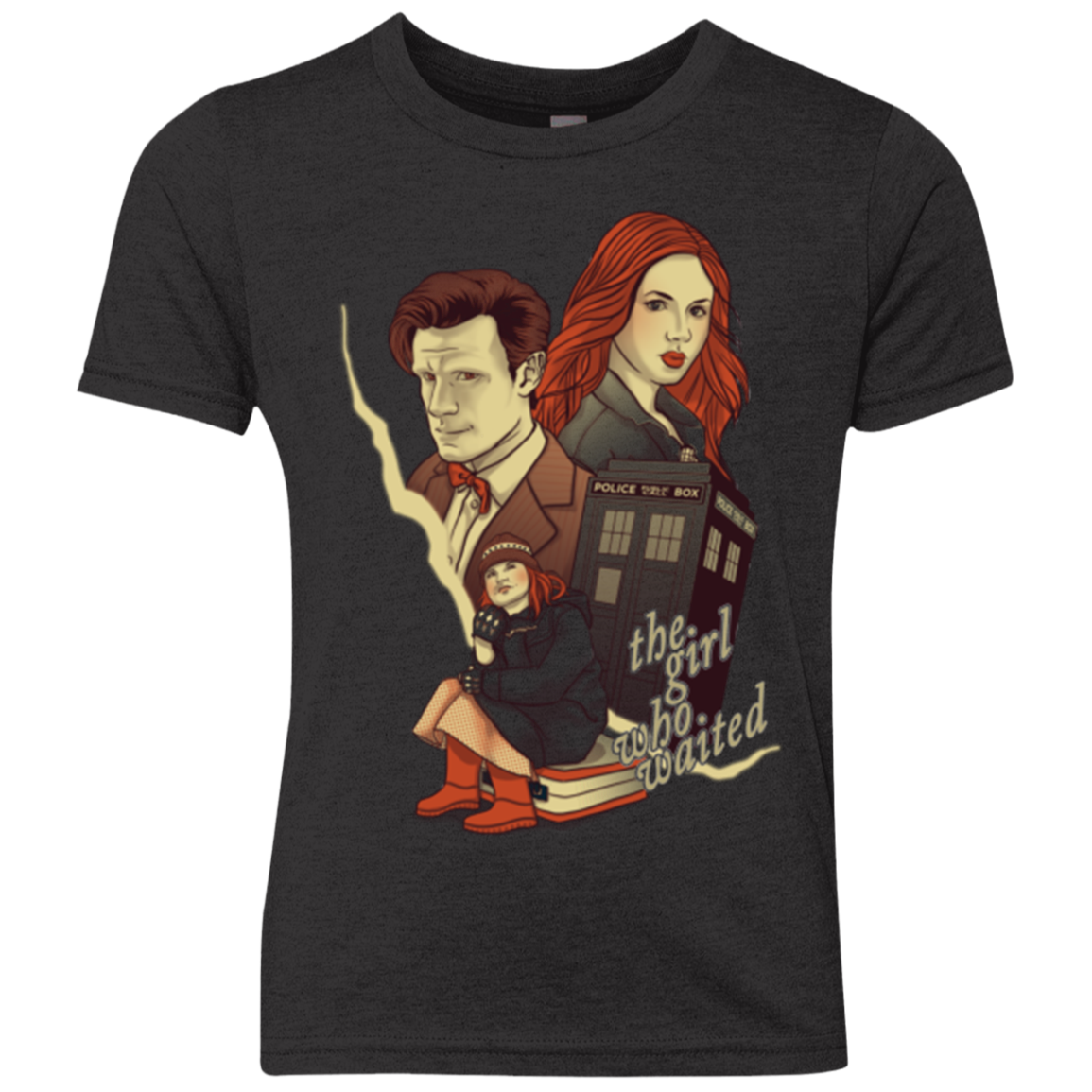 The Girl who waited Youth Triblend T-Shirt