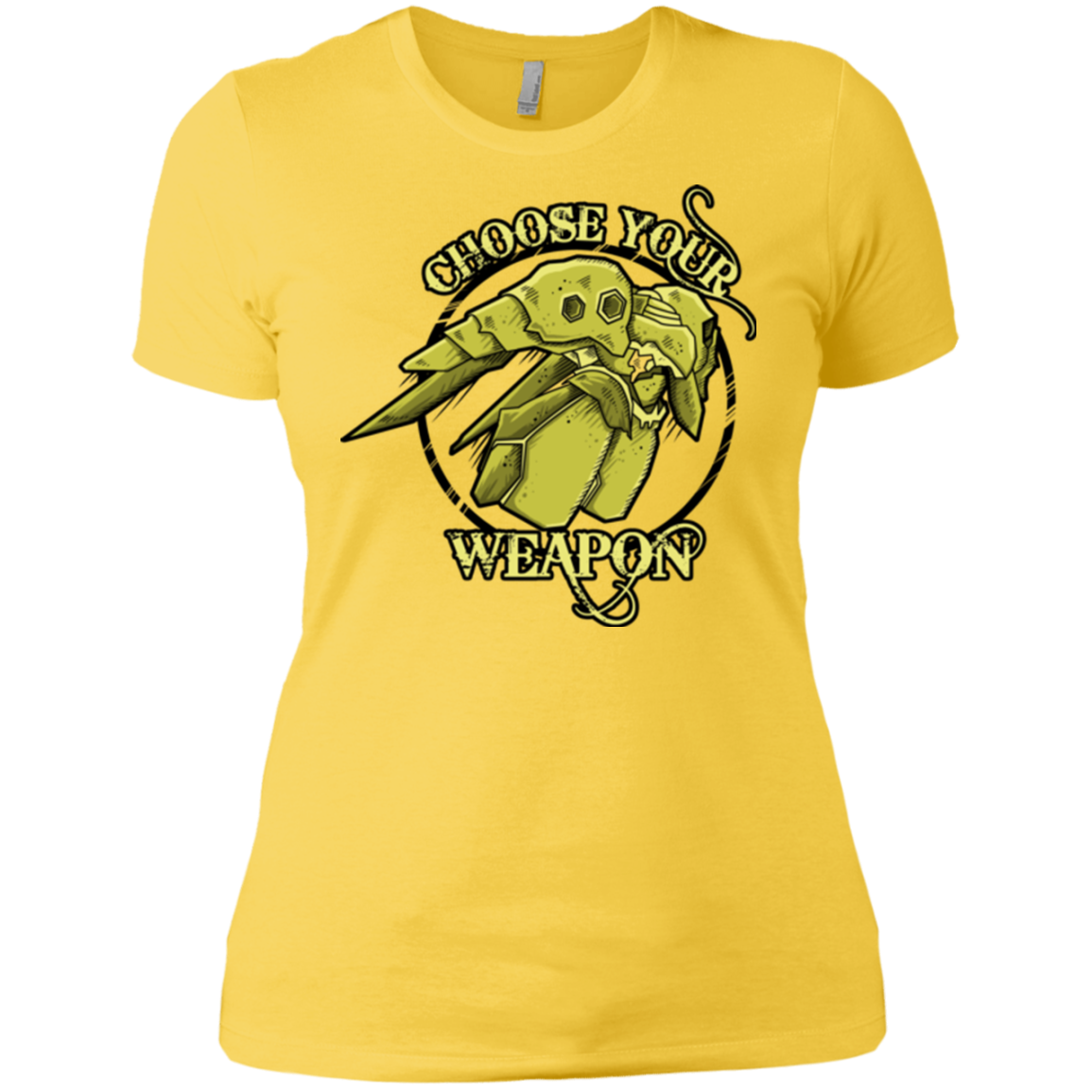 CHOOSE YOUR WEAPON Women's Premium T-Shirt