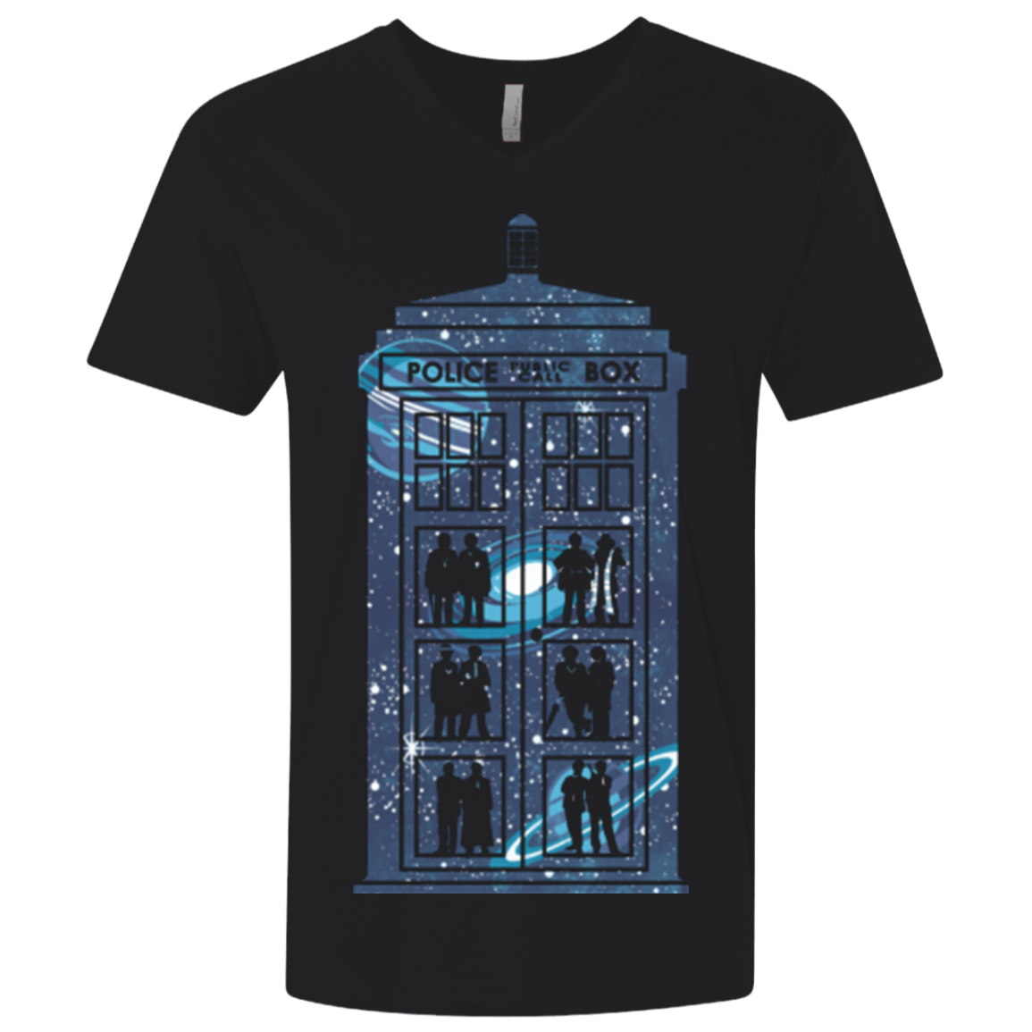 Box of Time and Space Men's Premium V-Neck
