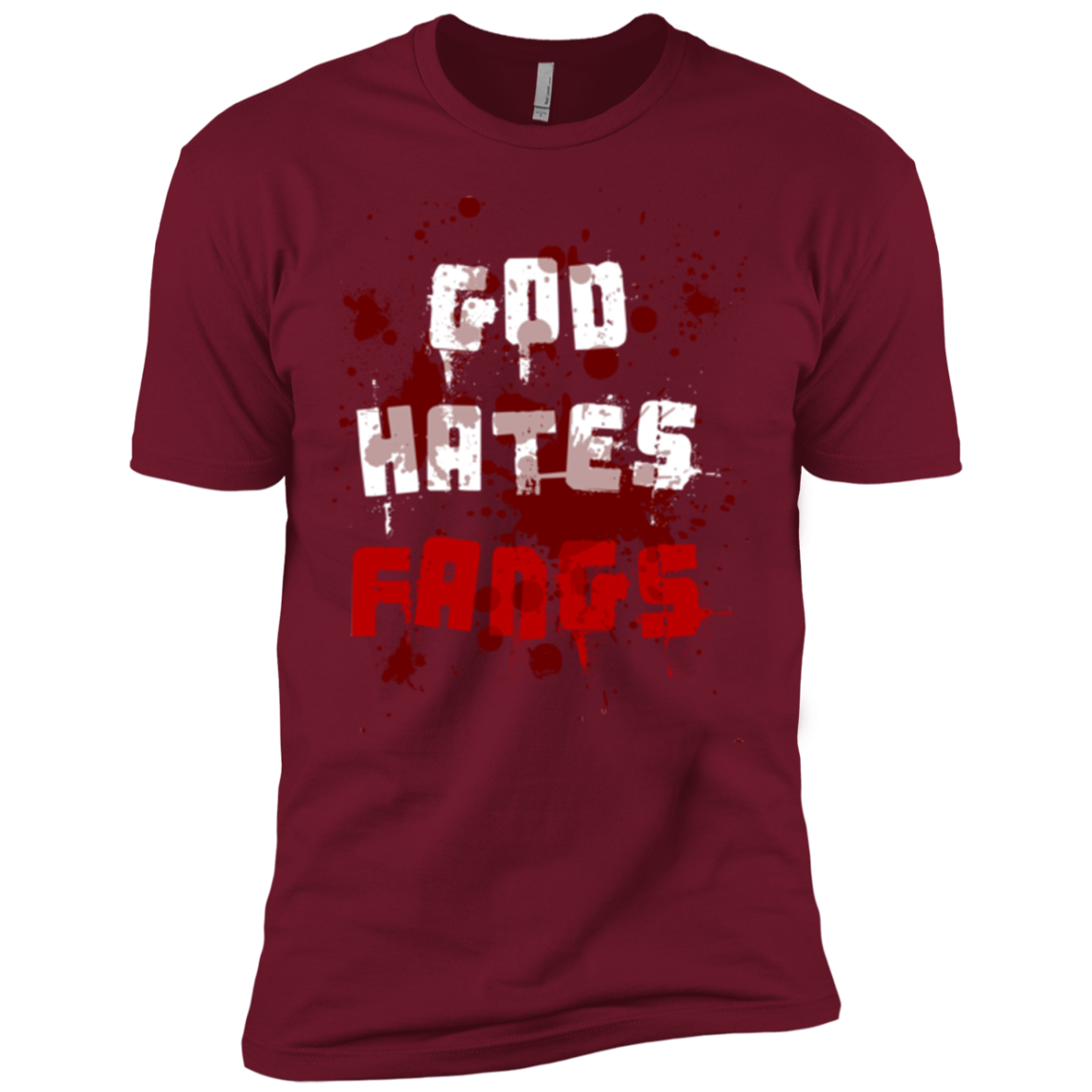 God hates fangs Men's Premium T-Shirt