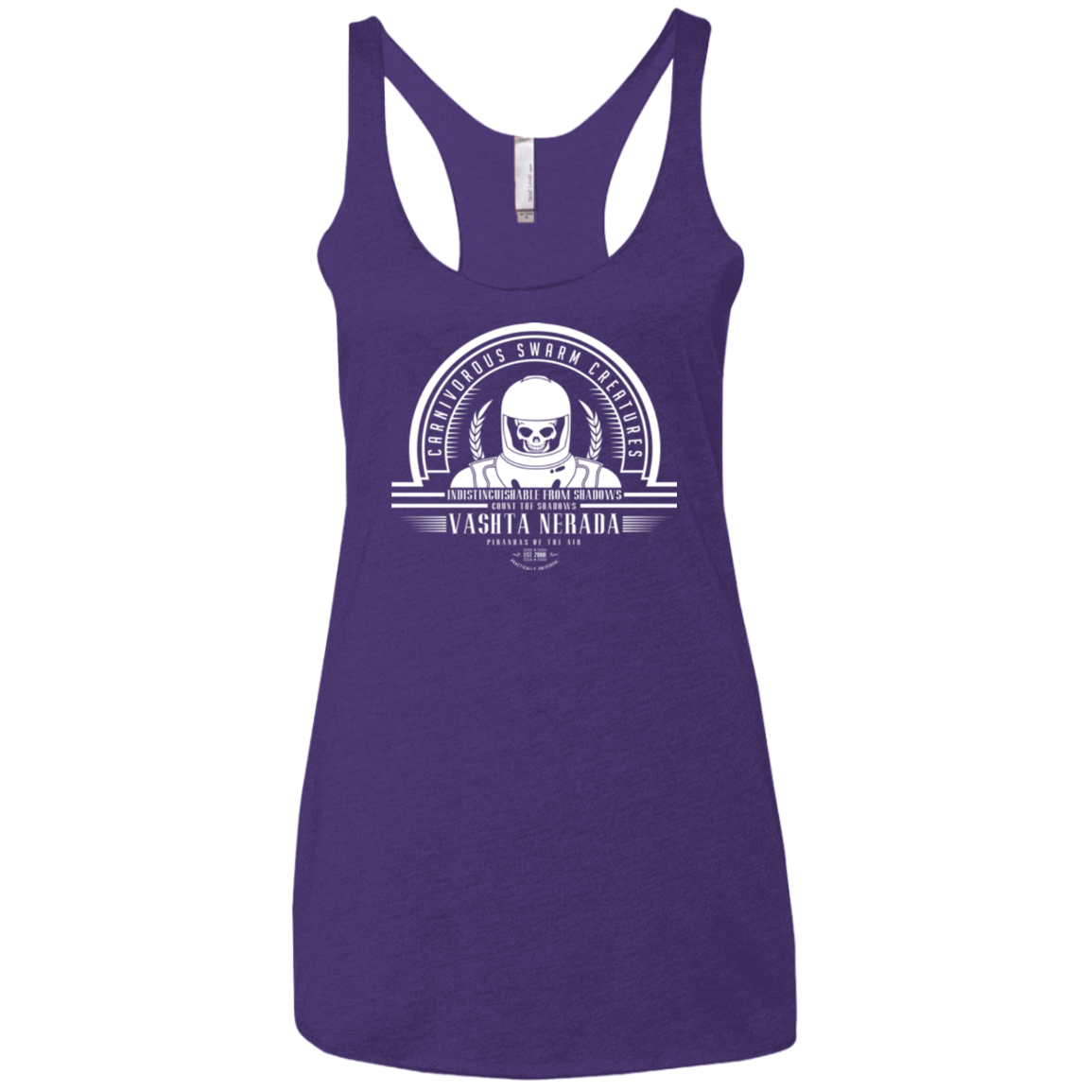 Who Villains Women's Triblend Racerback Tank