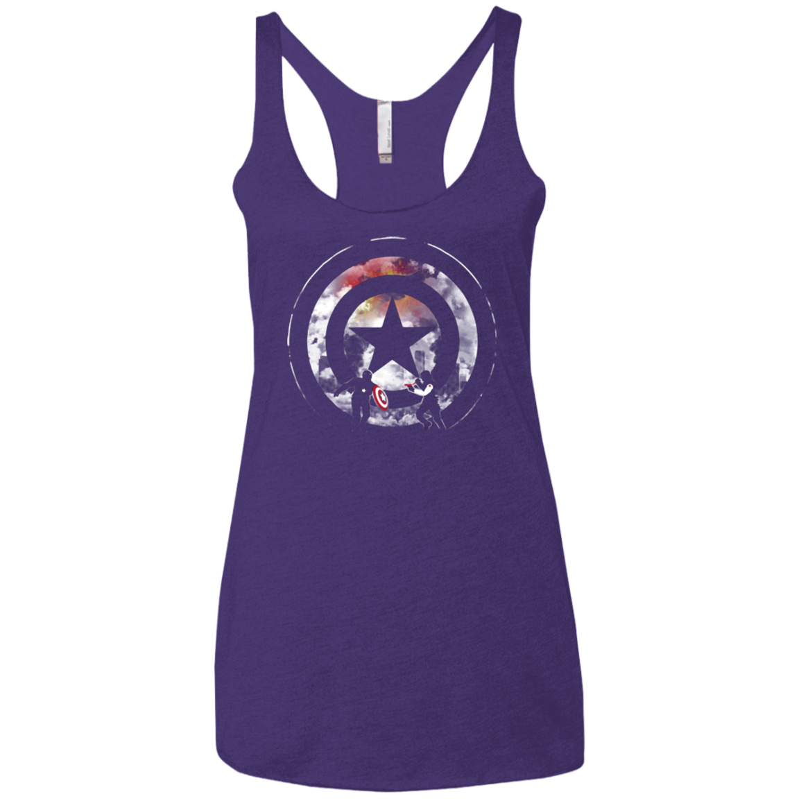 Winter VS America Women's Triblend Racerback Tank