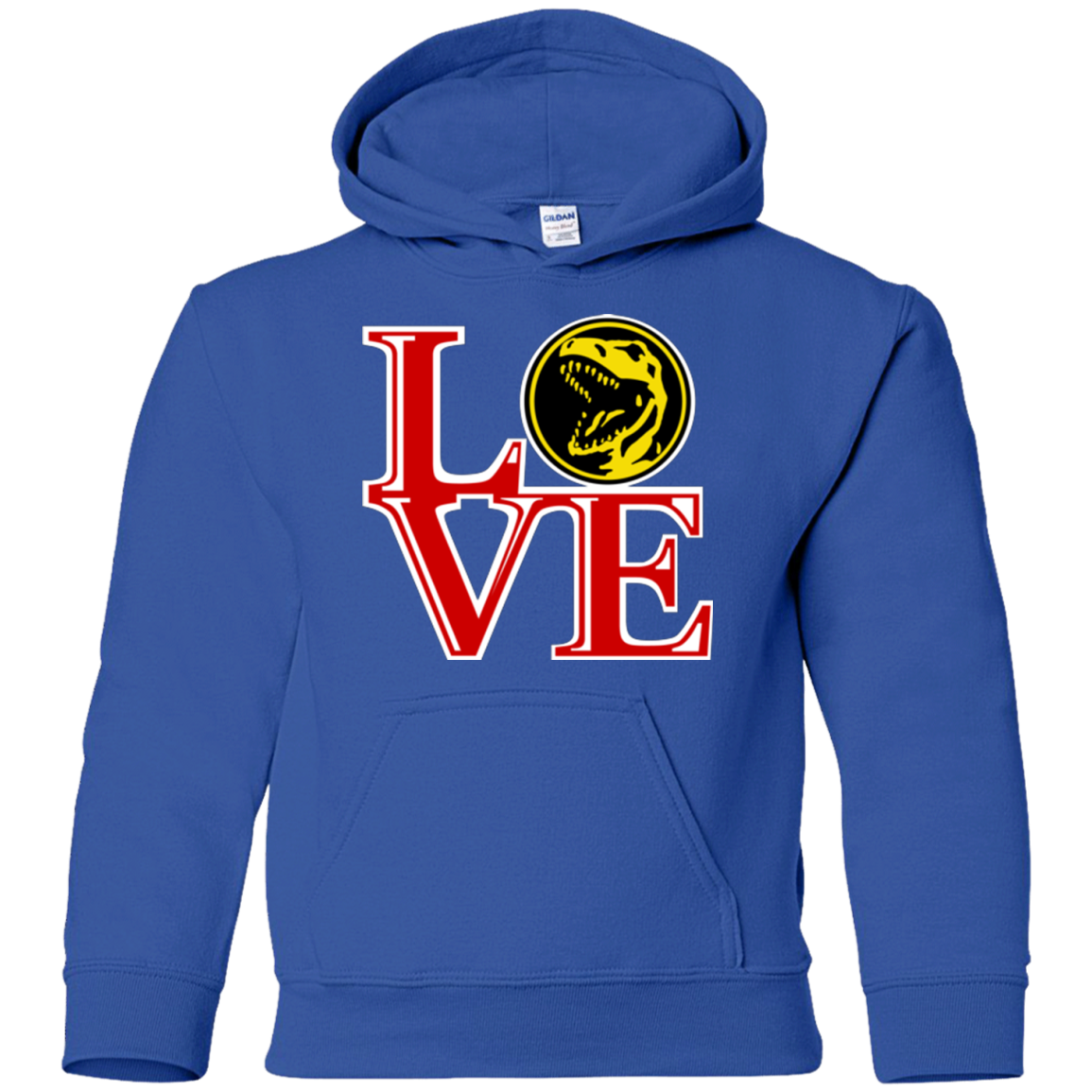 Red Ranger LOVE Youth Hoodie