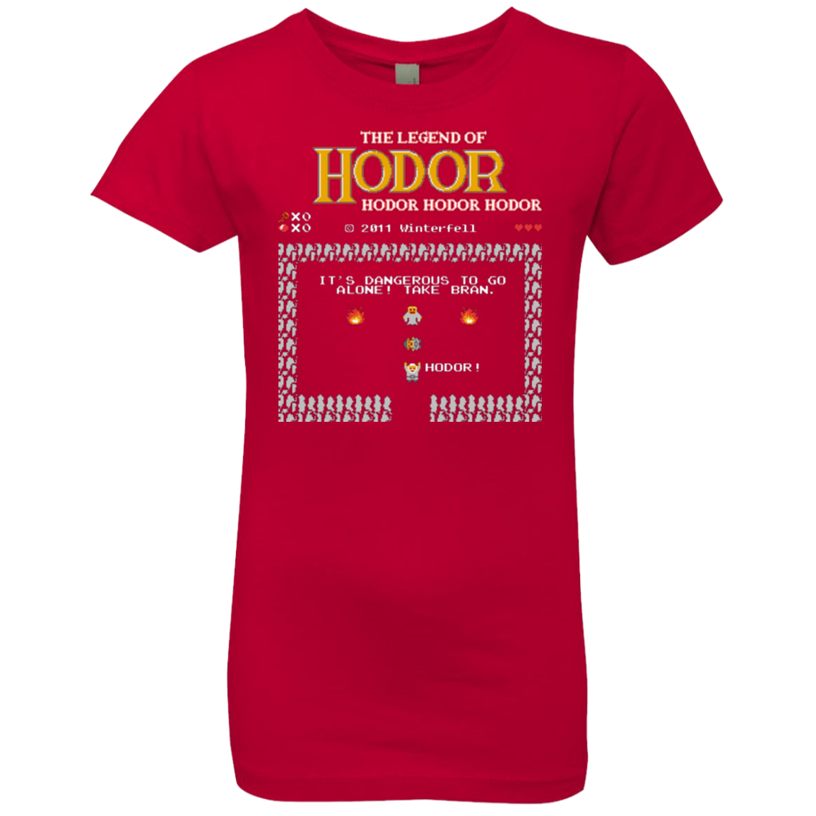 The Legend of Hodor Girls Premium T-Shirt