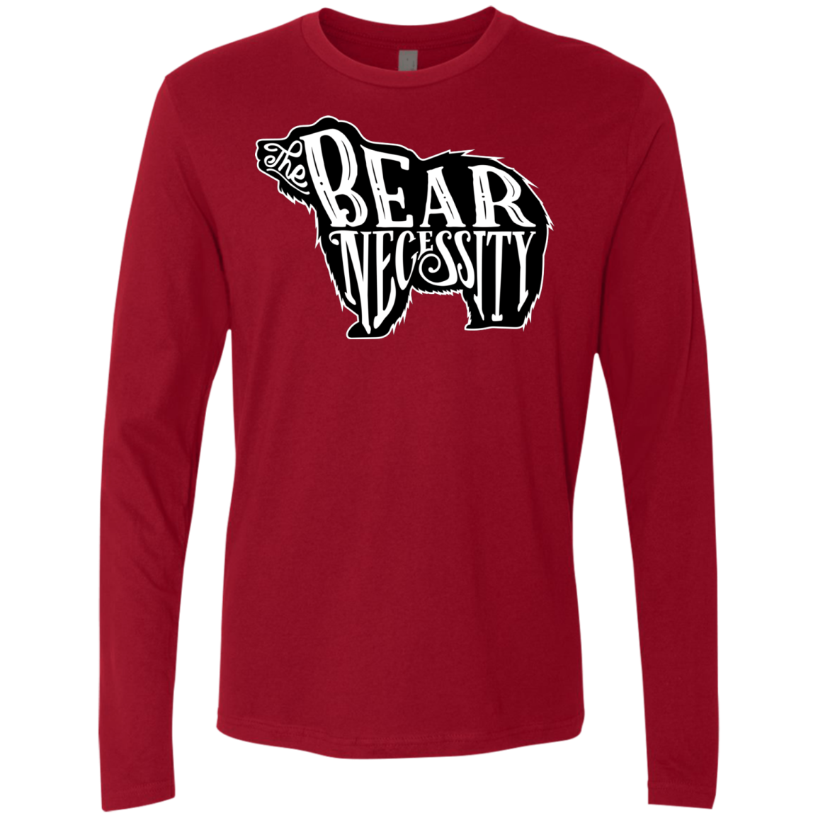 The Bear Necessity Men's Premium Long Sleeve