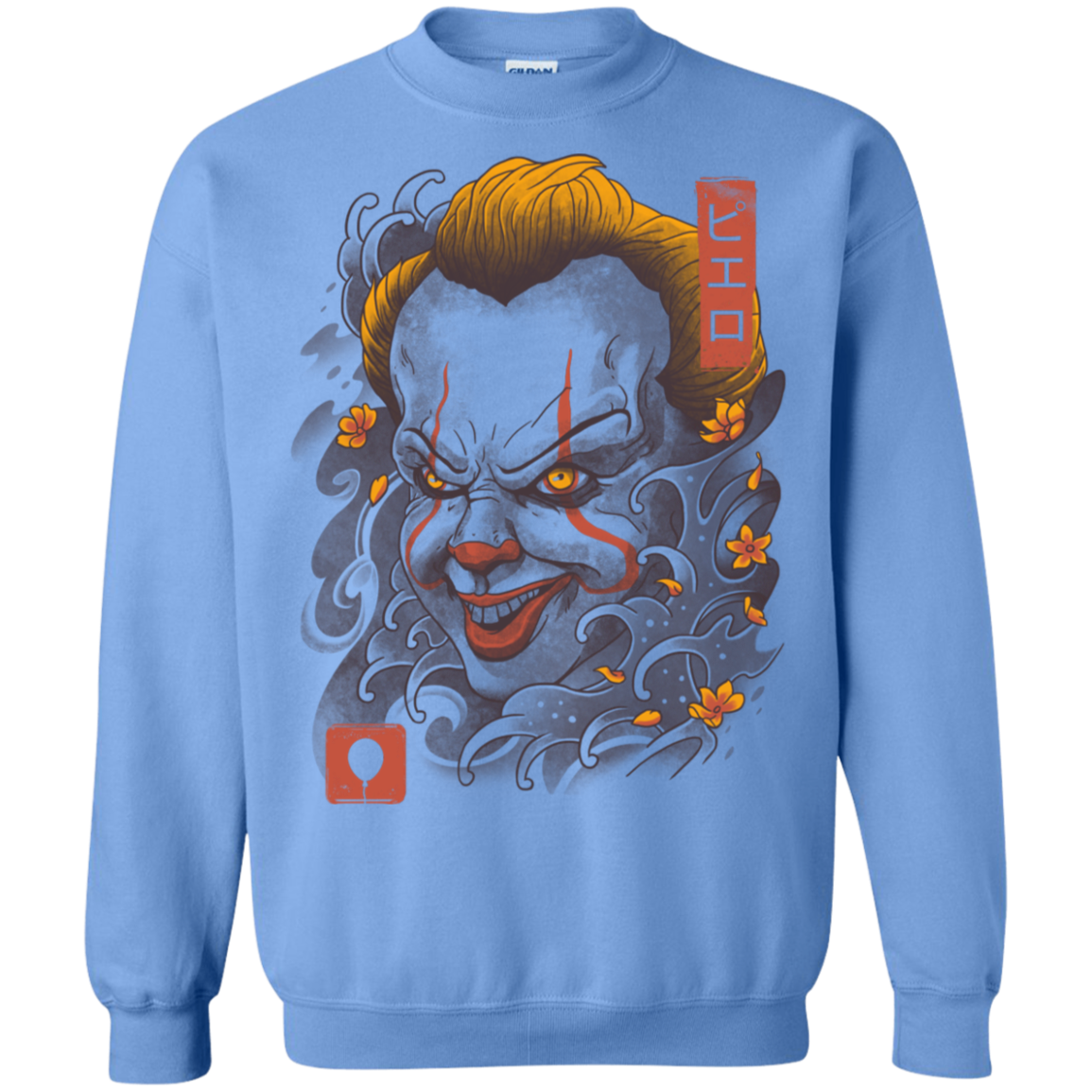 Oni Clown Mask Crewneck Sweatshirt