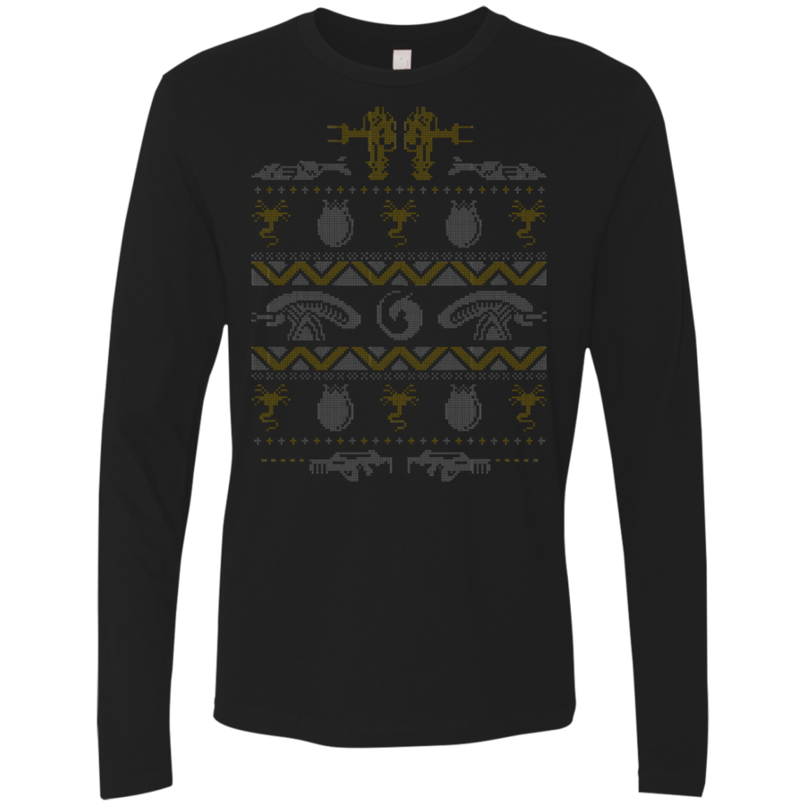 Xmas Bug Hunt Men's Premium Long Sleeve