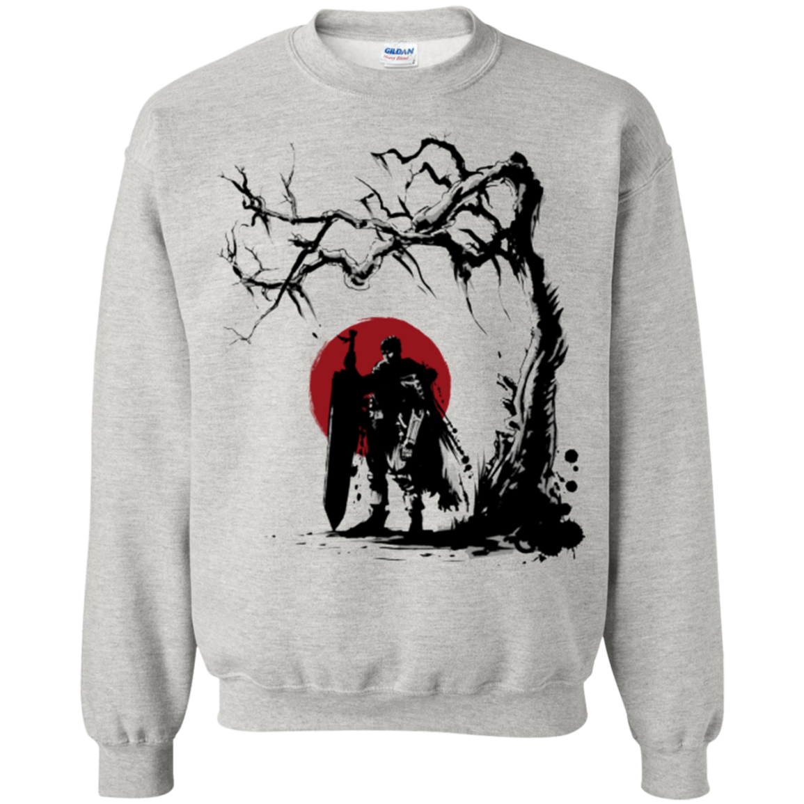 Black Swordsman under the sun Crewneck Sweatshirt
