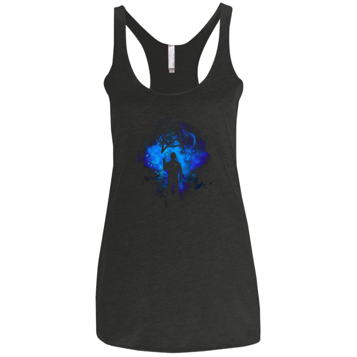 SPOCK ART Women's Triblend Racerback Tank