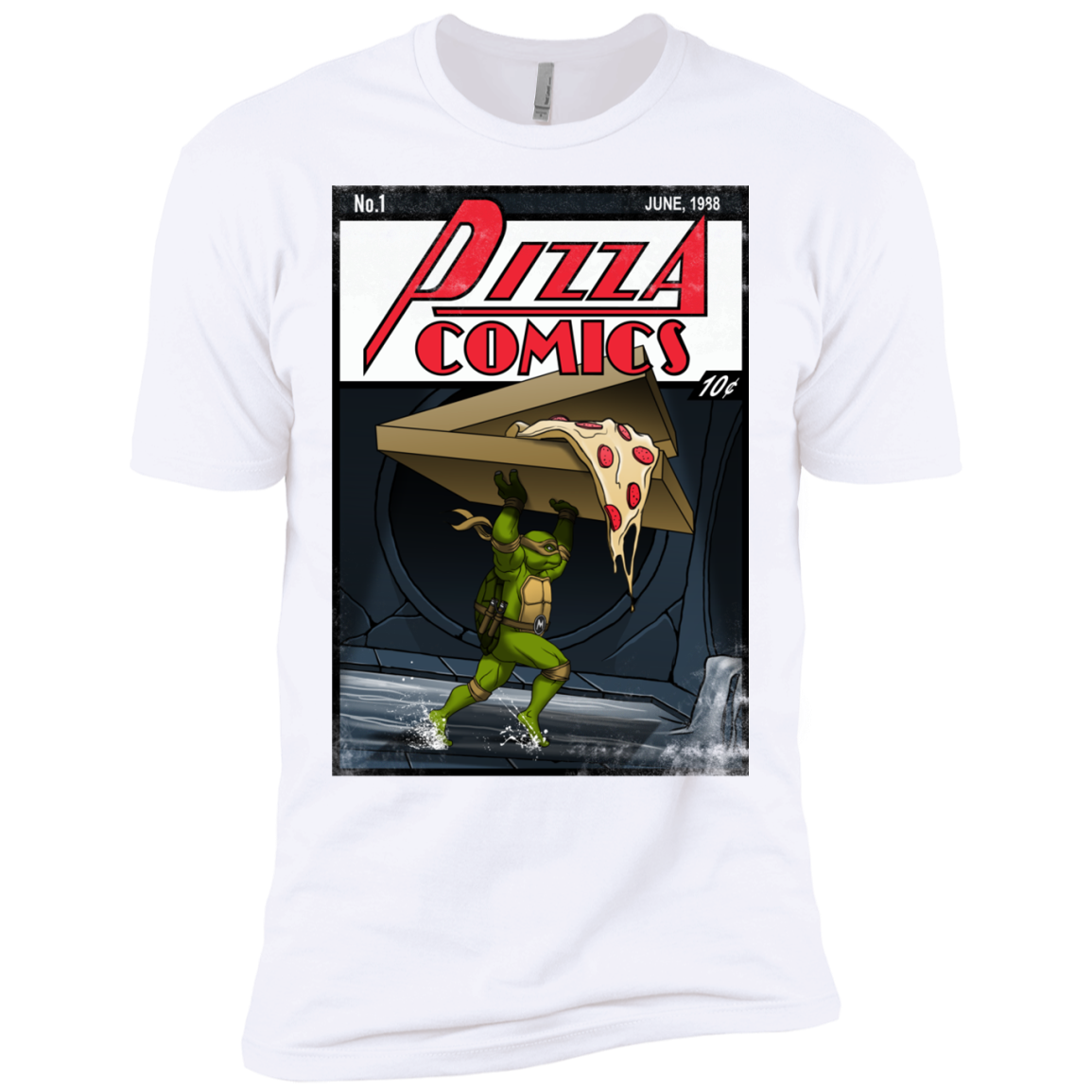 Pizza Comics Men's Premium T-Shirt