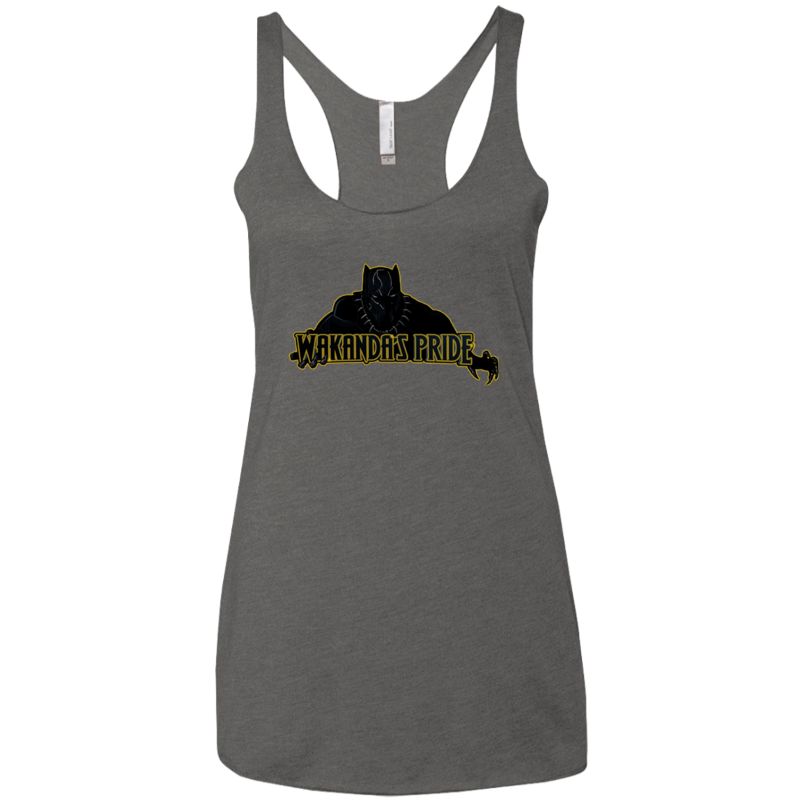 Wakandas Pride Women's Triblend Racerback Tank