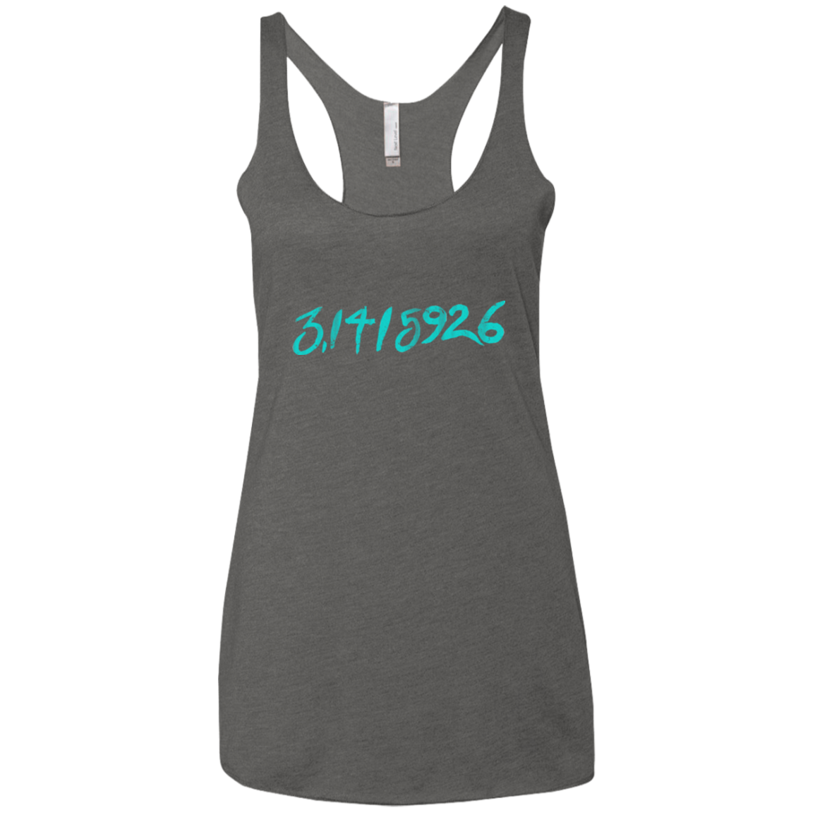 Pi Date Women's Triblend Racerback Tank
