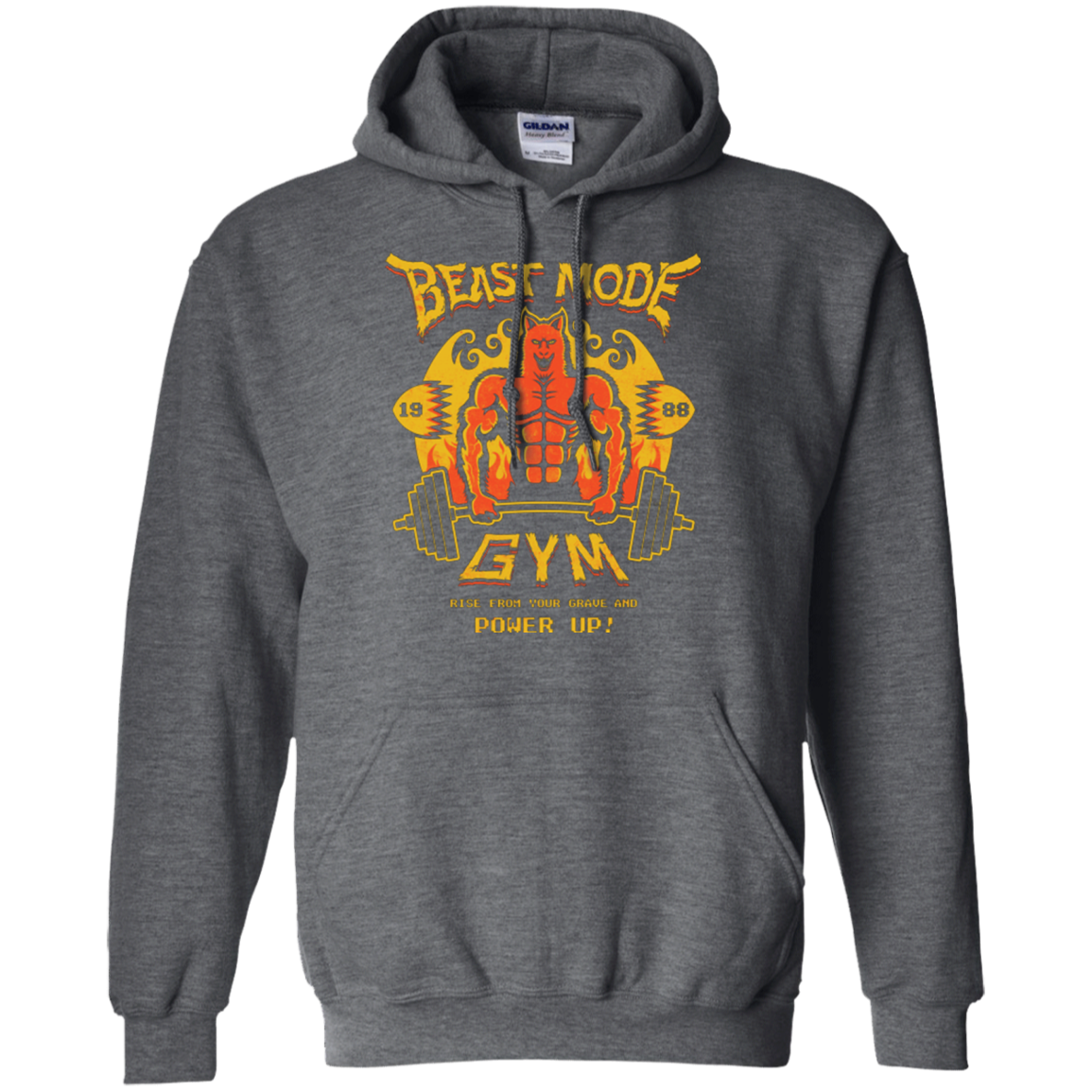 Beast Mode Gym Pullover Hoodie