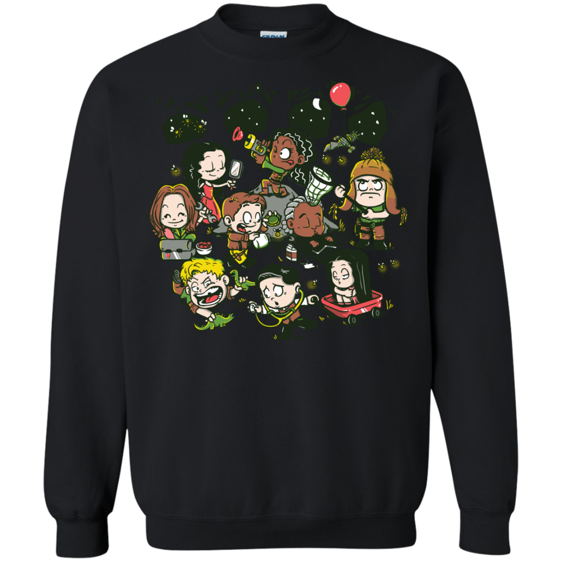 Let's Catch Fireflies Crewneck Sweatshirt