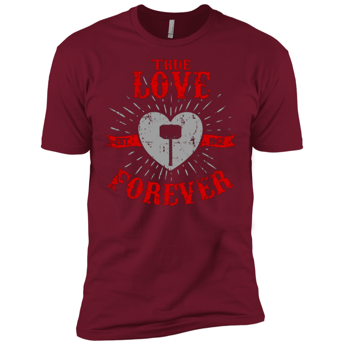 True Love Forever God Thunder Men's Premium T-Shirt