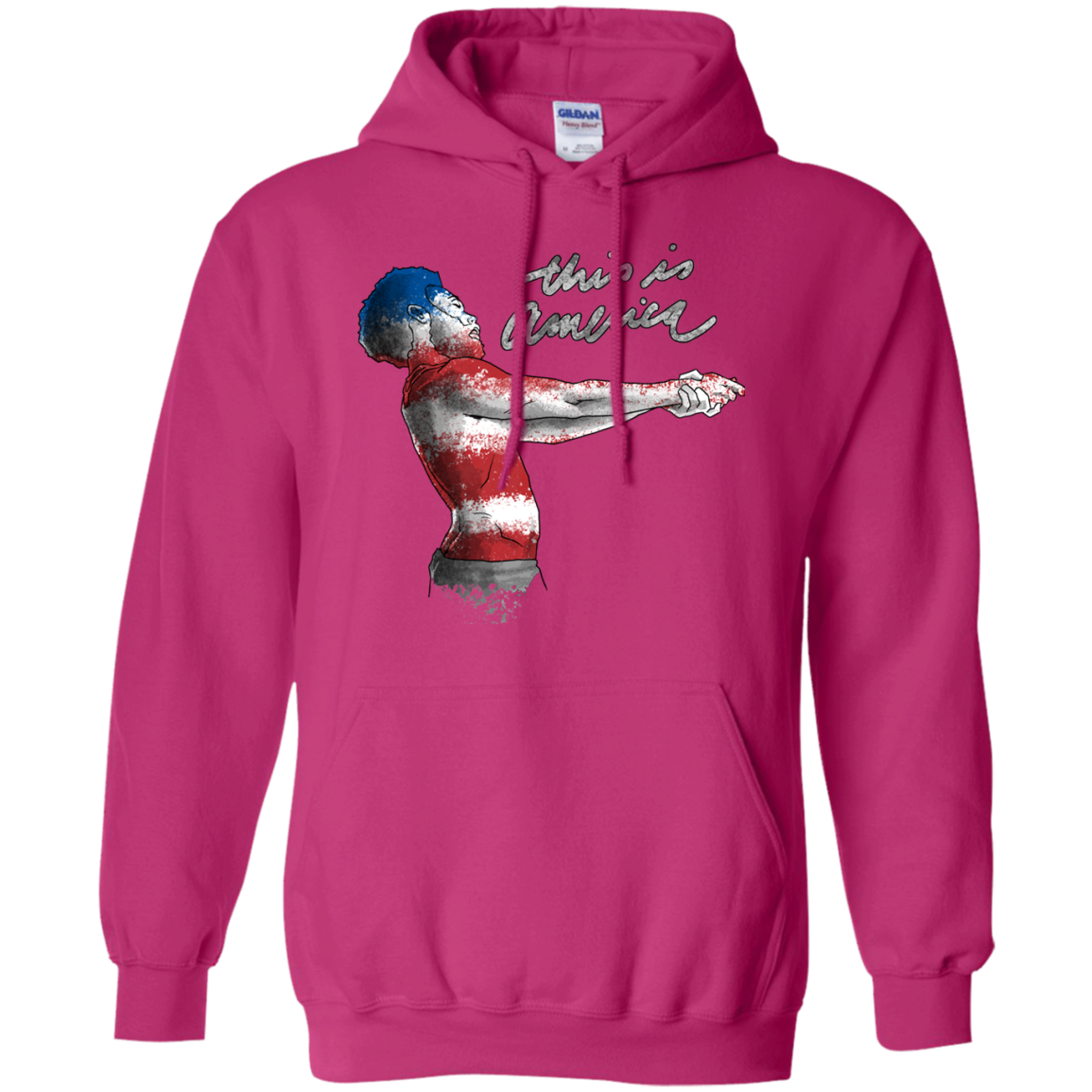 America Pullover Hoodie