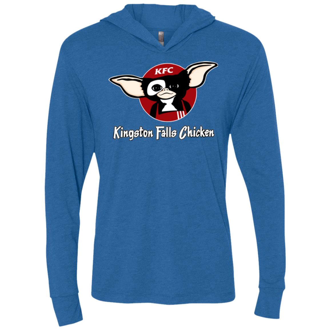 Kingston Falls Chicken Triblend Long Sleeve Hoodie Tee