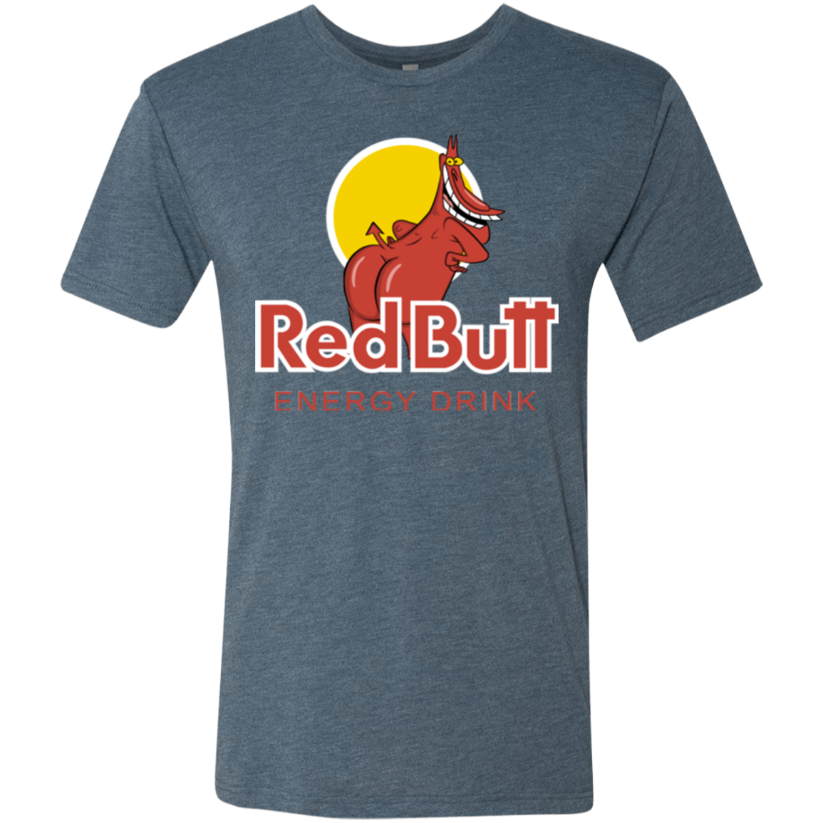 Red butt Men's Triblend T-Shirt