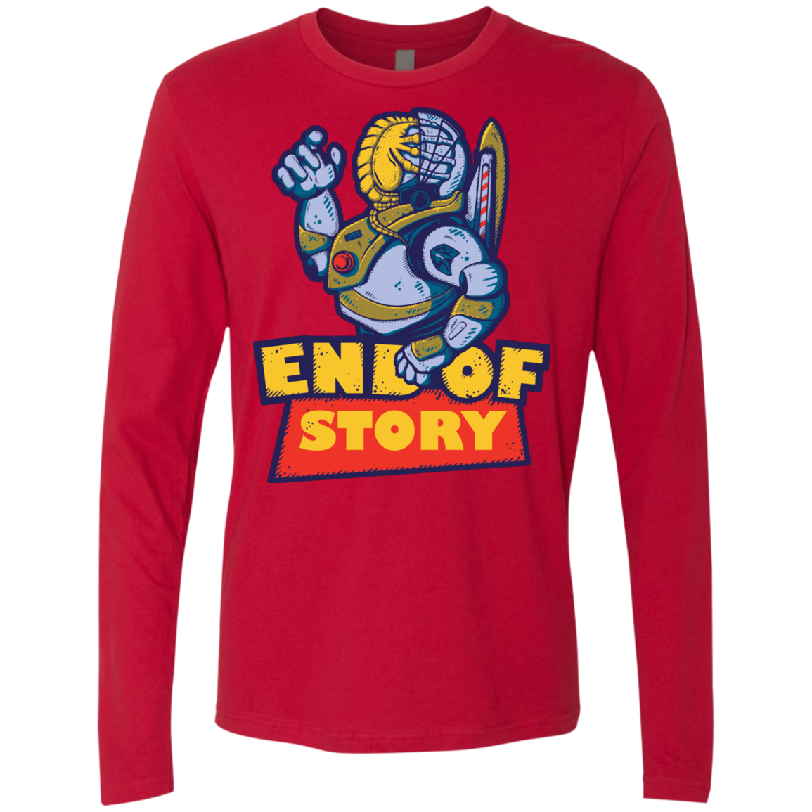 END OF STORY Men's Premium Long Sleeve