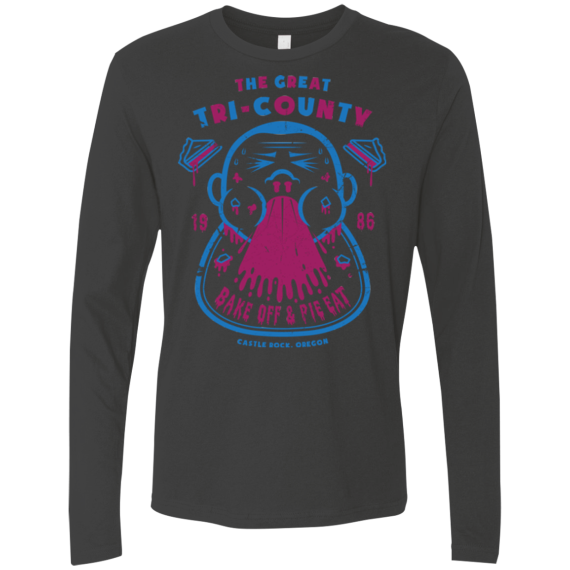 Tri County Pie Eating Men's Premium Long Sleeve