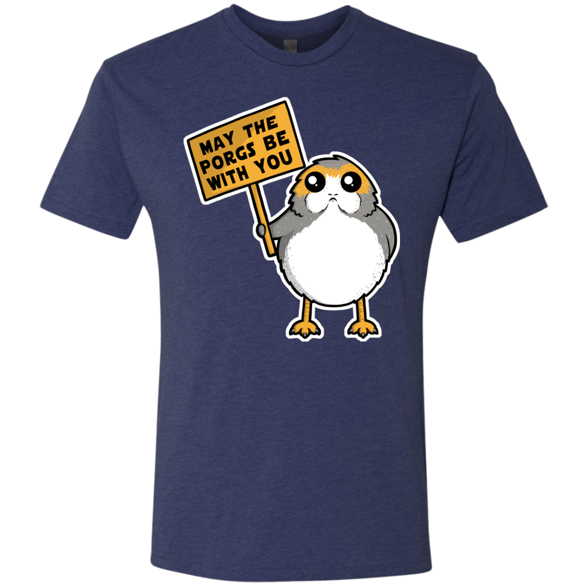 May The Porgs Be With You Men's Triblend T-Shirt