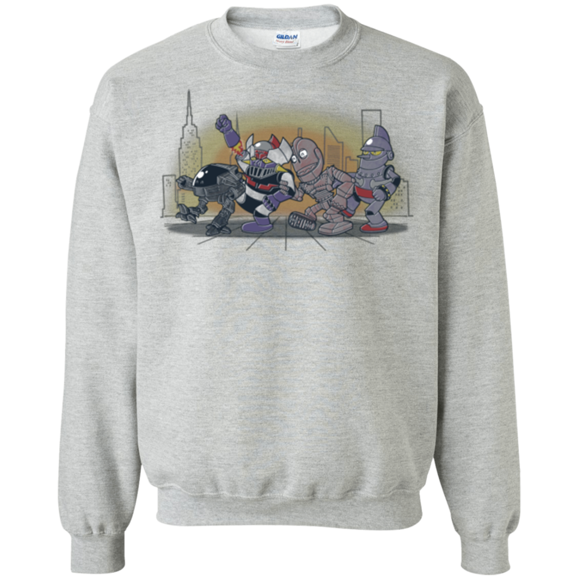 Where The Big Robots are Crewneck Sweatshirt