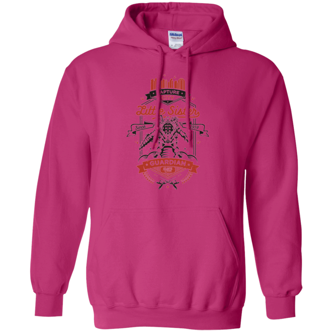 Little Sister Protector V2 Pullover Hoodie