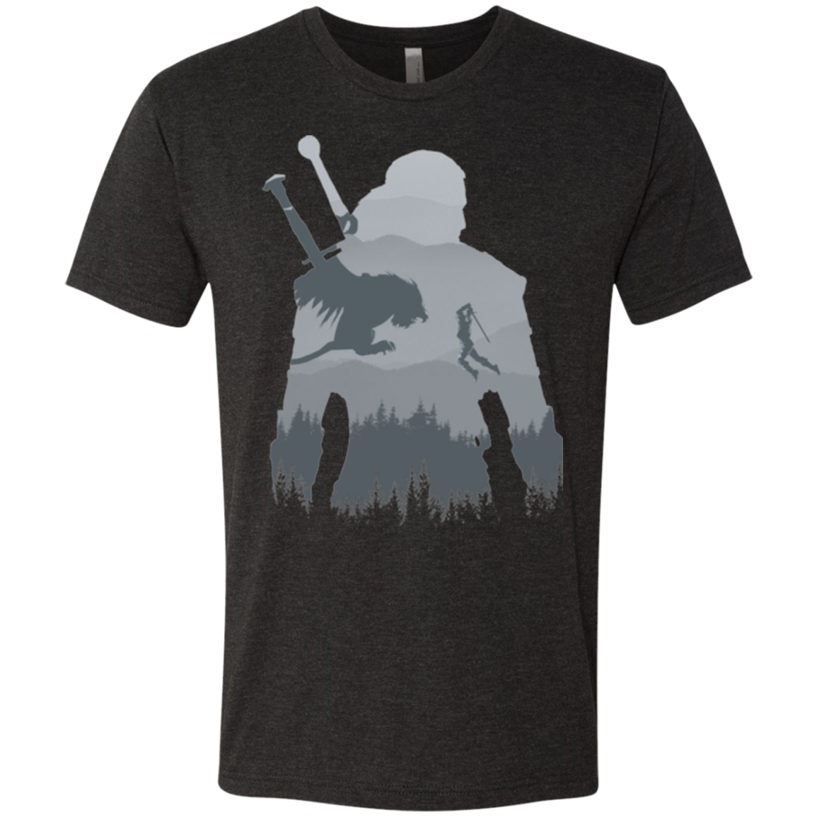 Wild silhouette Men's Triblend T-Shirt