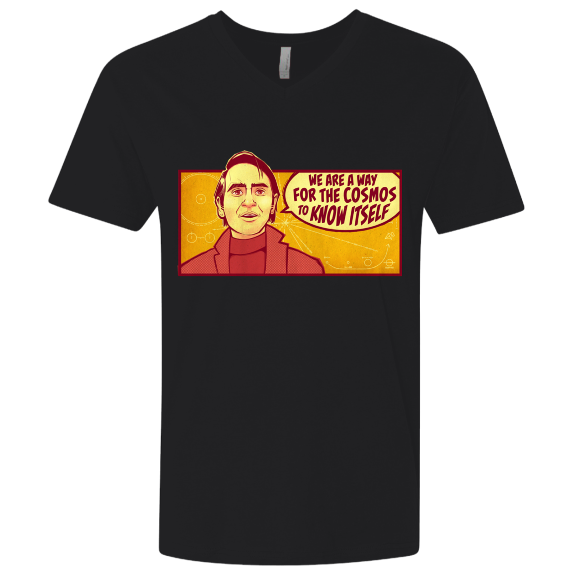 SAGAN Cosmos Men's Premium V-Neck