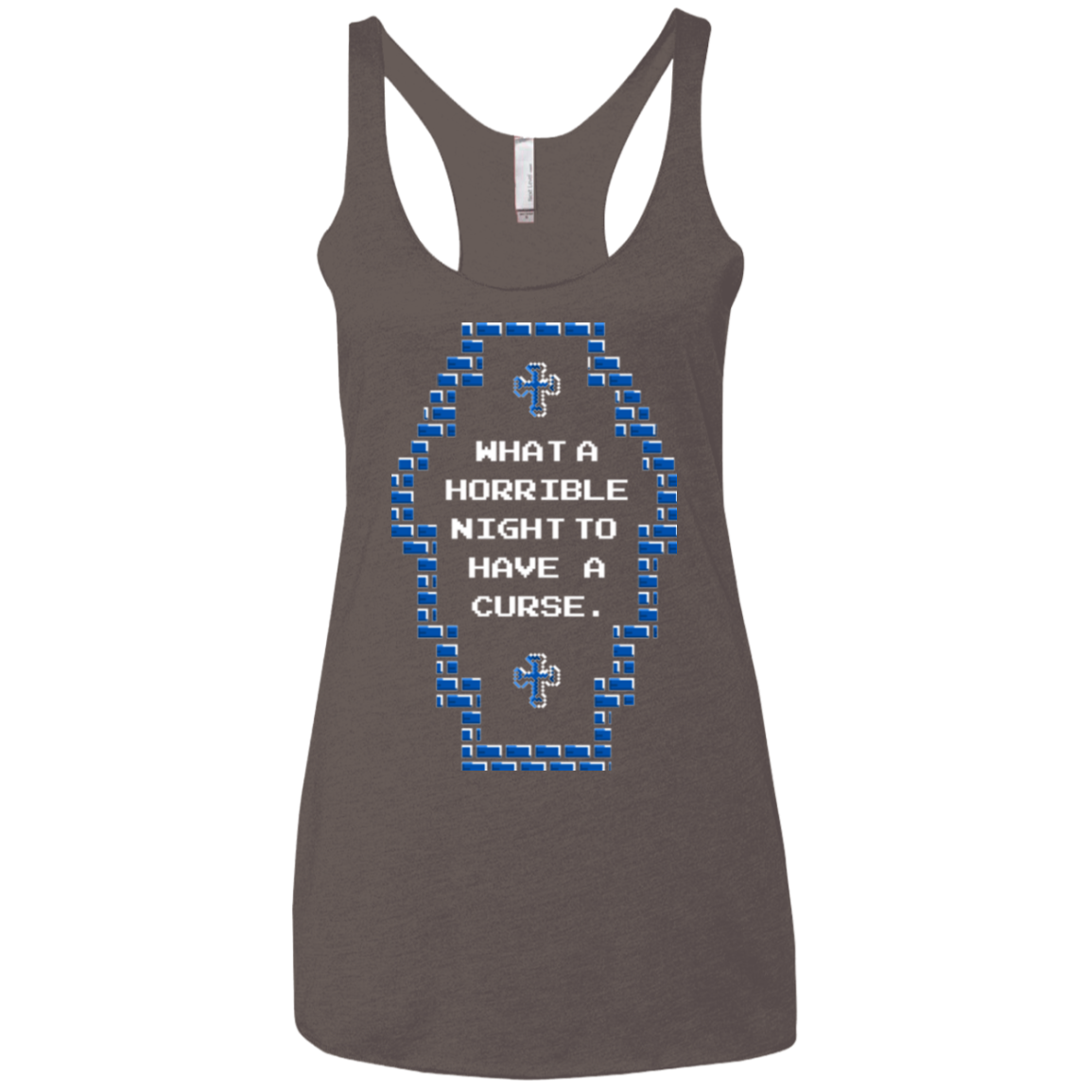 What a Horrible Night Women's Triblend Racerback Tank