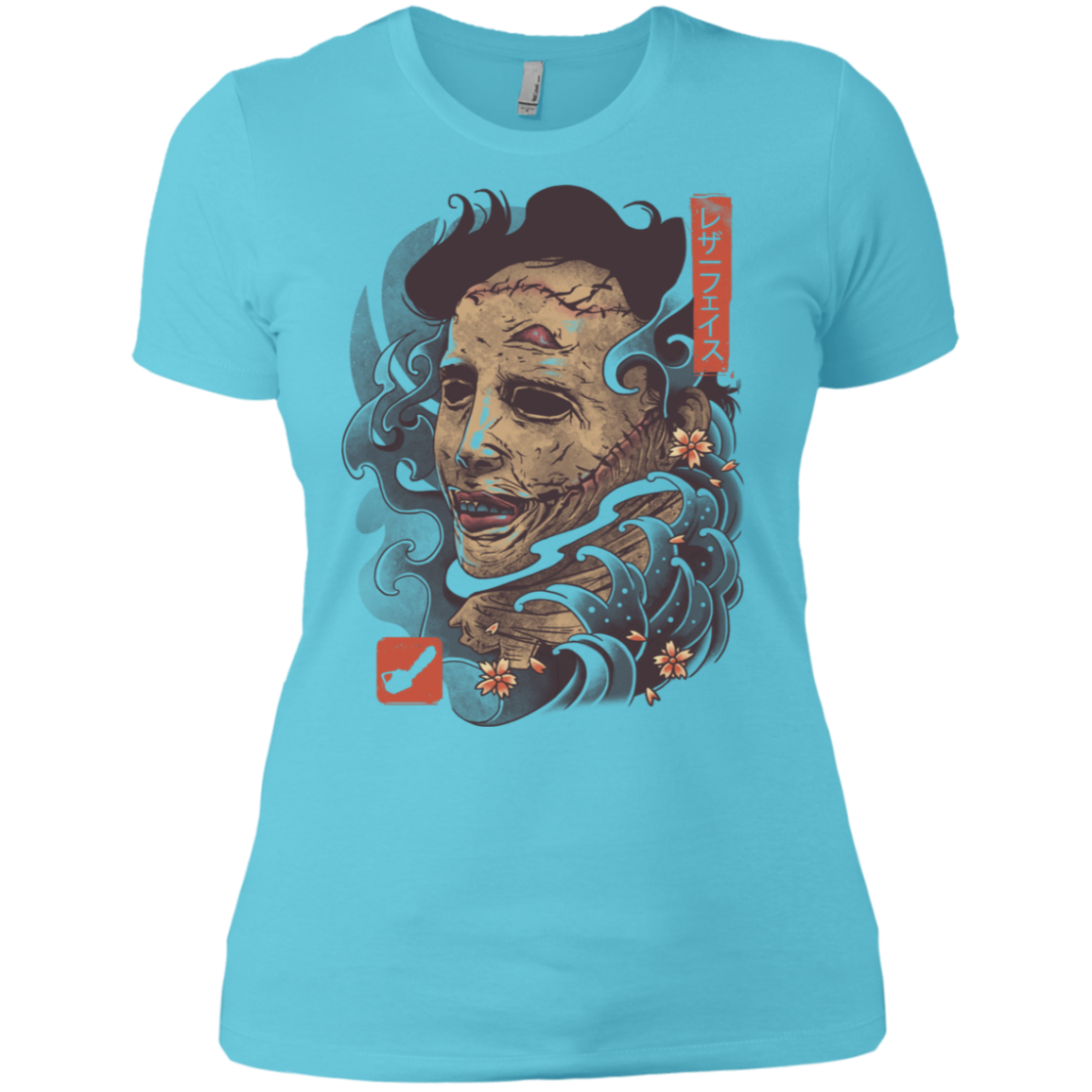 Oni Leather Mask Women's Premium T-Shirt